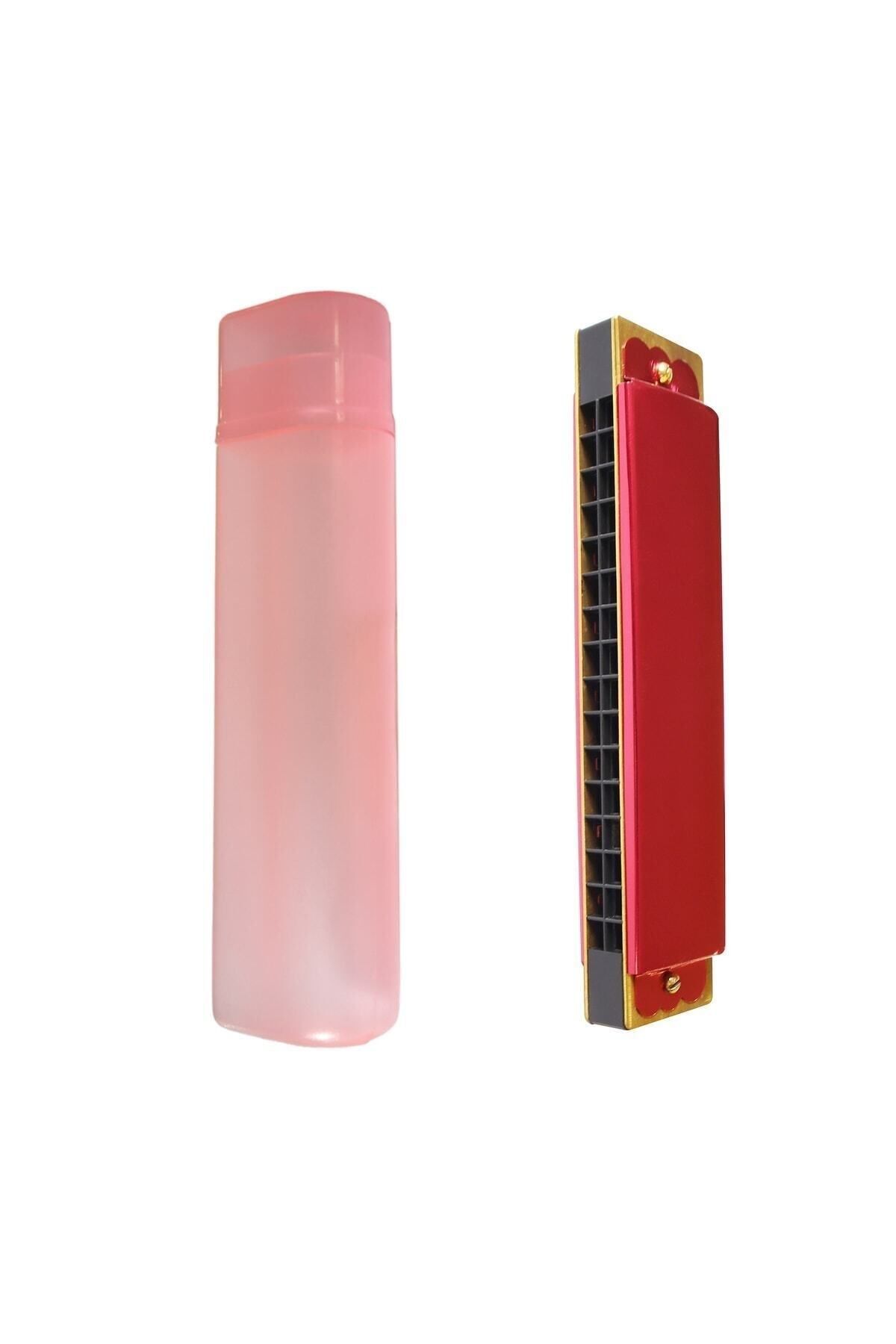 JWIN Jm-16mp 16 Delikli Mızıka (harmonica) - Kırmızı
