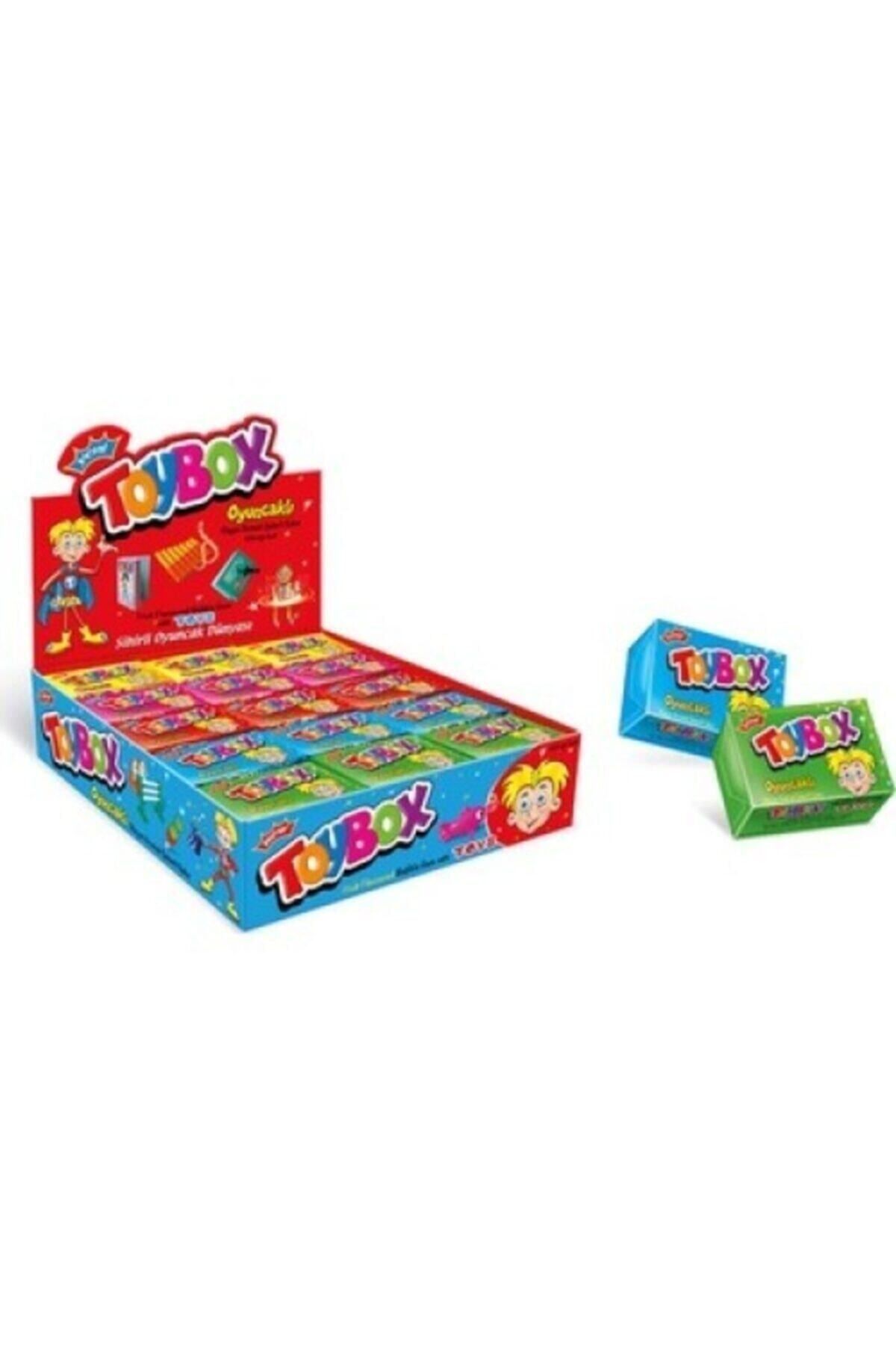 OLCAY CENTER Toybox Oyuncaklı Sakız Kutusu 30 Adet