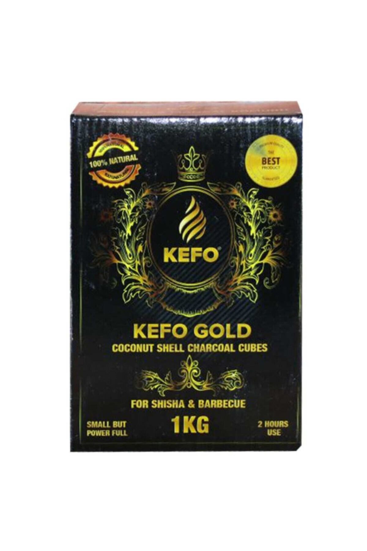 Kefo Gold Nargile Kömürü 1kg