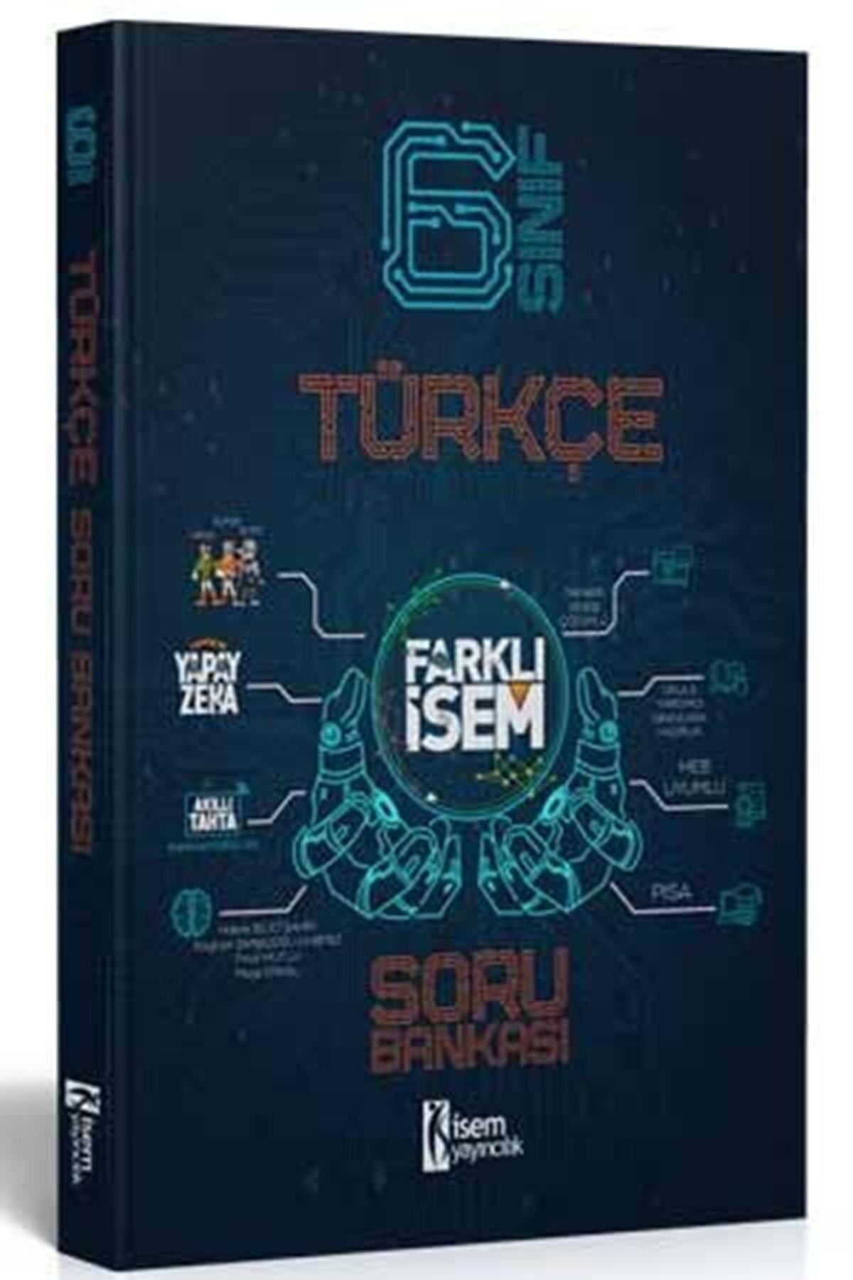 İsem Yayıncılık Isem Yayıncılık 6. Sınıf Farklı Isem Türkçe Soru Bankası
