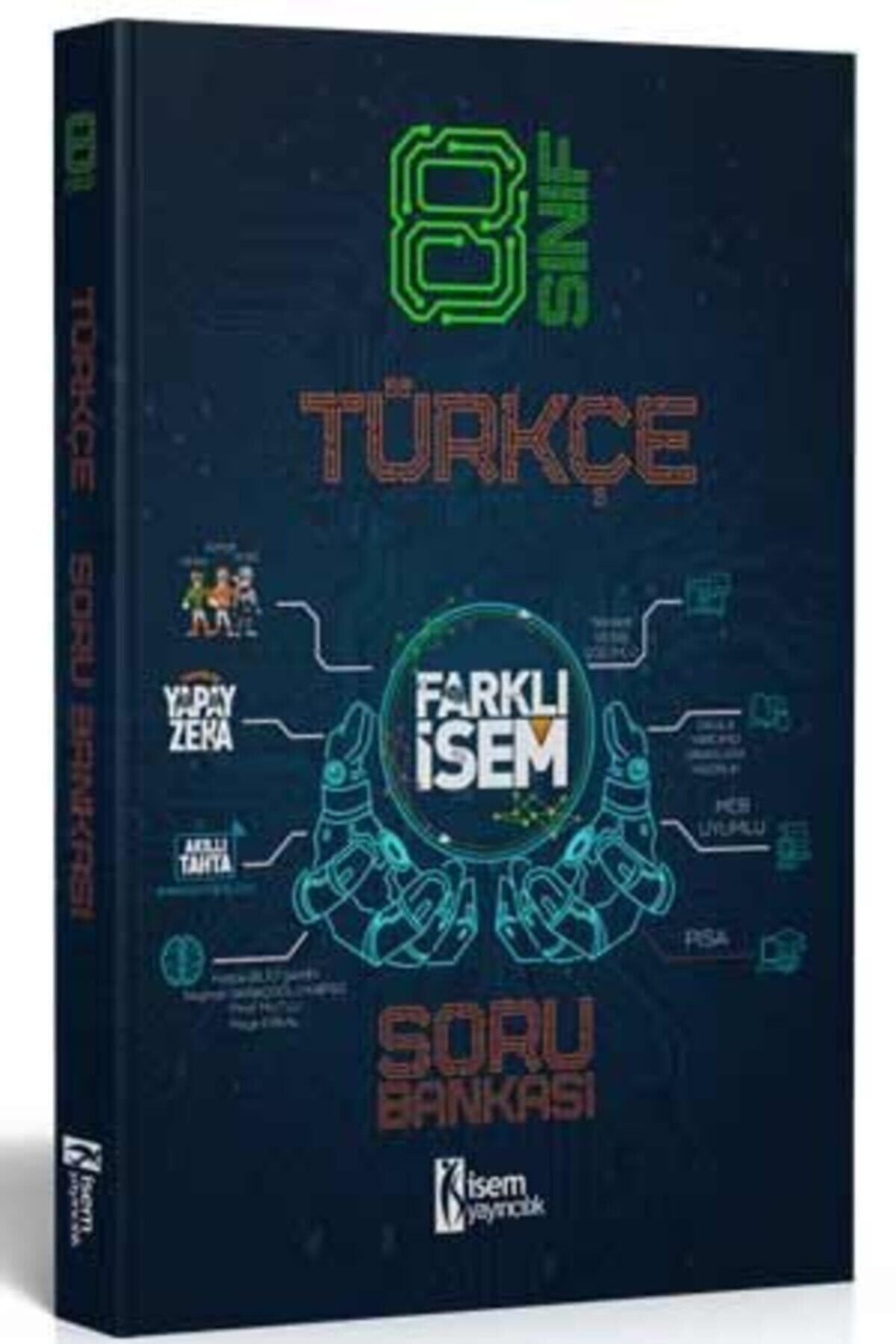 İsem Yayıncılık 8 Sınıf Farklı Isem Türkçe Soru Bankası