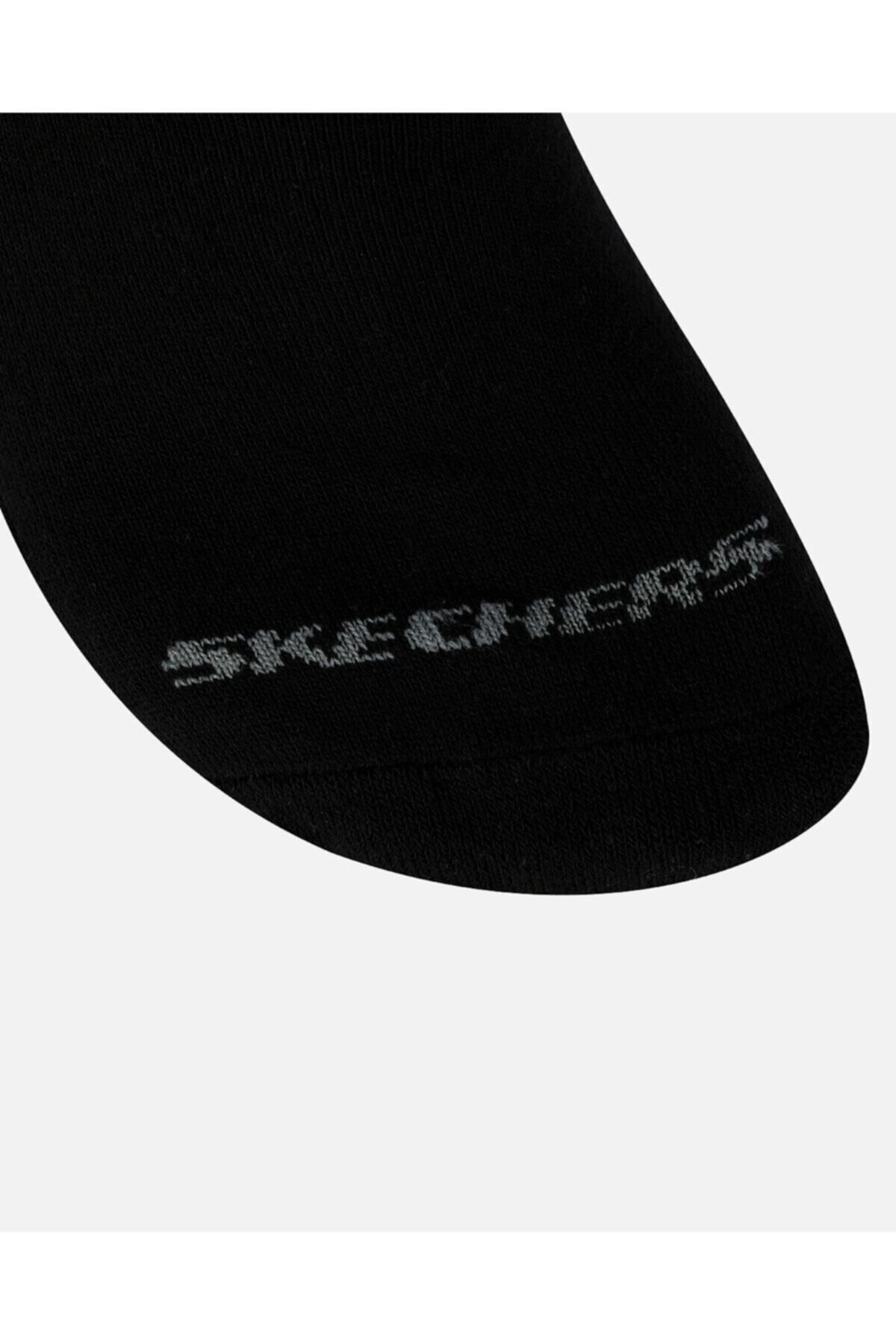 Skechers U Padded Low Cut Sock Unisex Siyah Çorap
