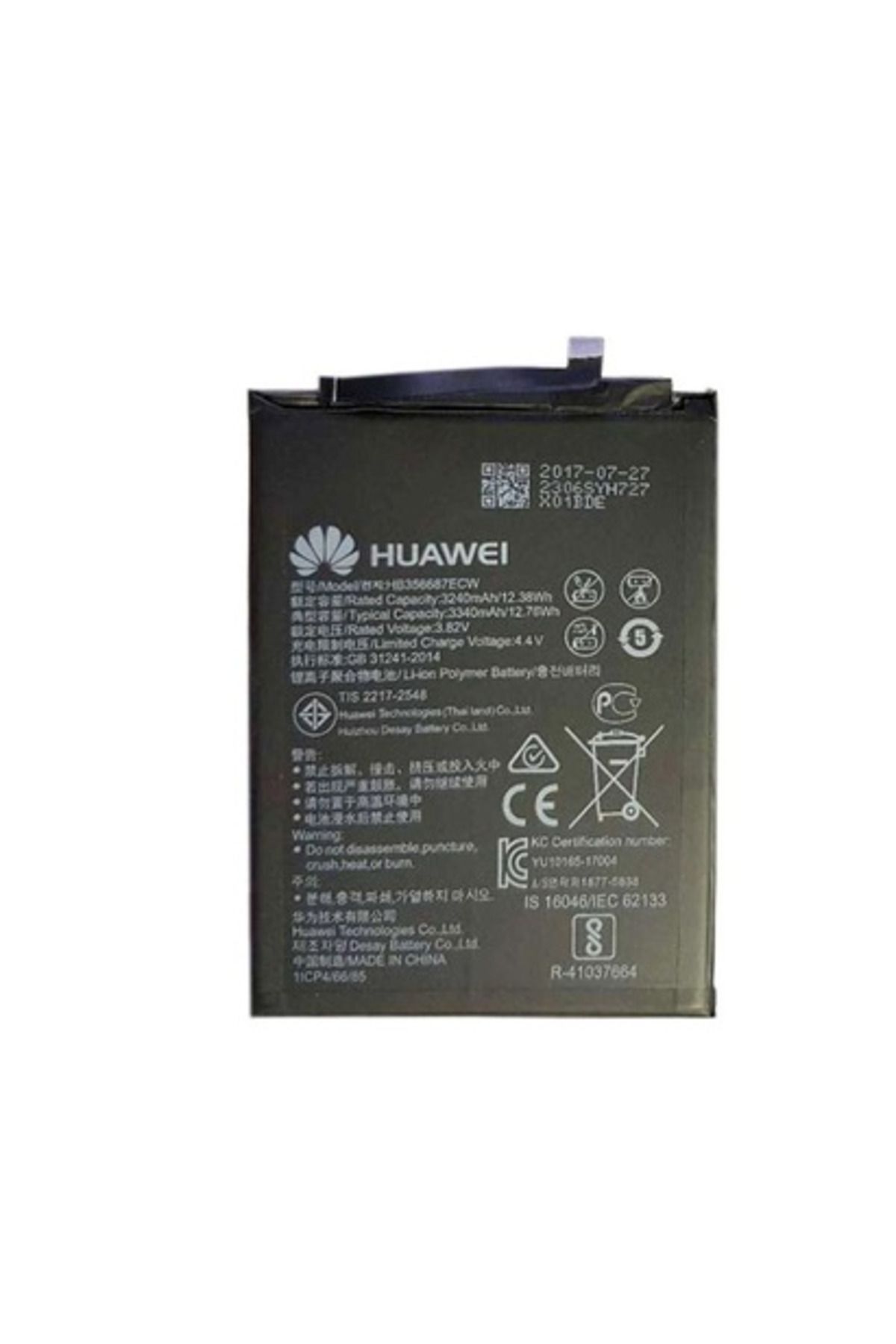 Honor Huawei Honor 8X Hb386590Ecw Batarya Pil