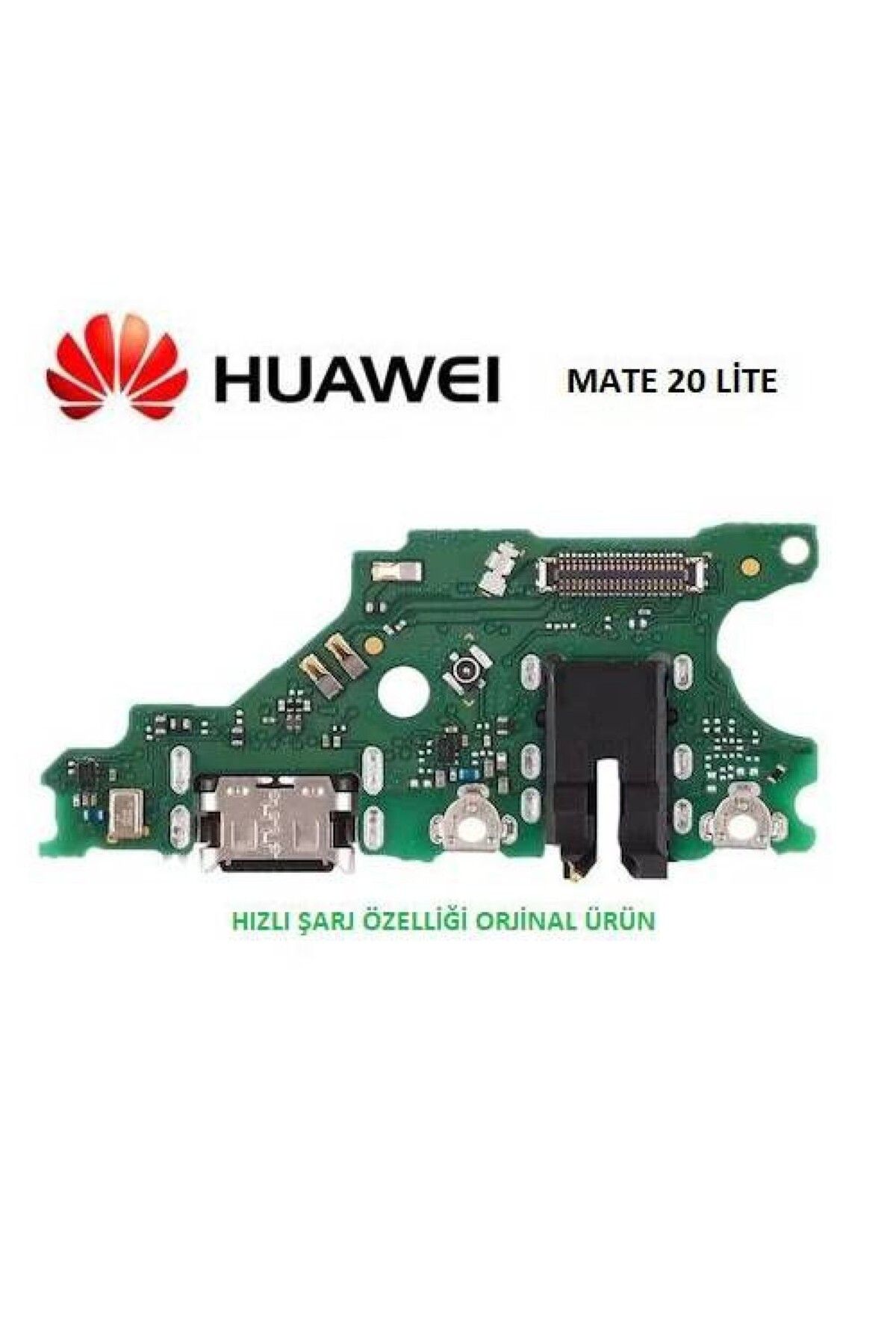 Huawei Mate 20 Lite Şarj Kulaklık Soket Mikrofon Bordu