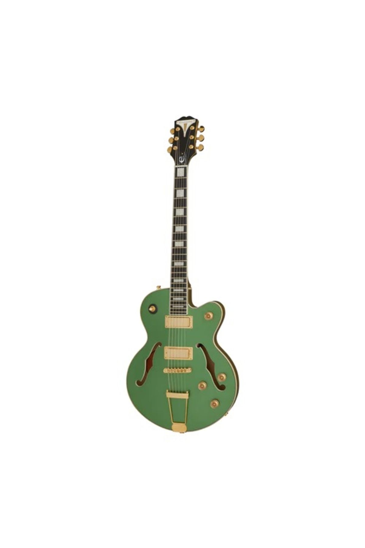 Epiphone UpTown Kat ES Semi Hollowbody Elektro Gitar (Emerald Green Metallic)