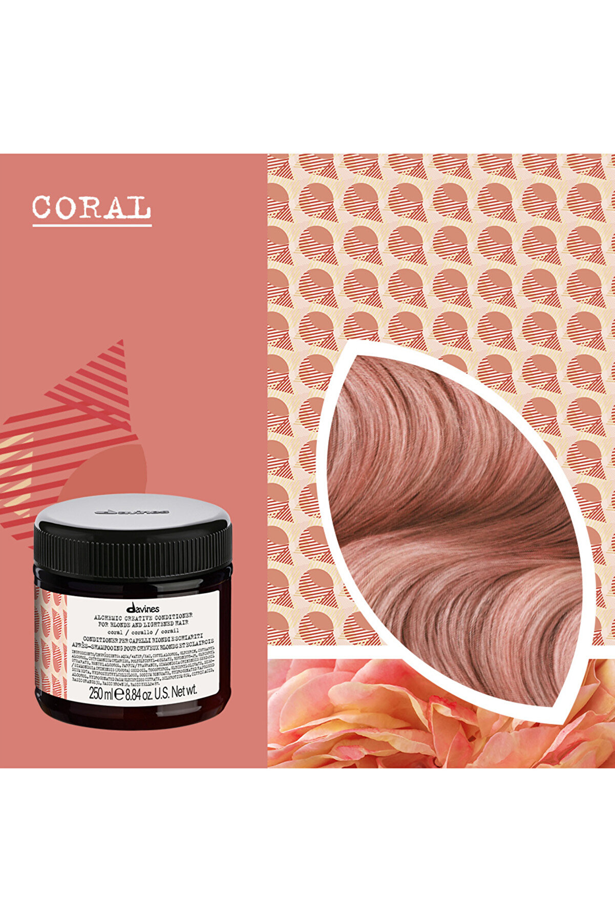 Davines KRASOTA ?????????? ???? Alchemic Mercan Saç Kremi 250ml