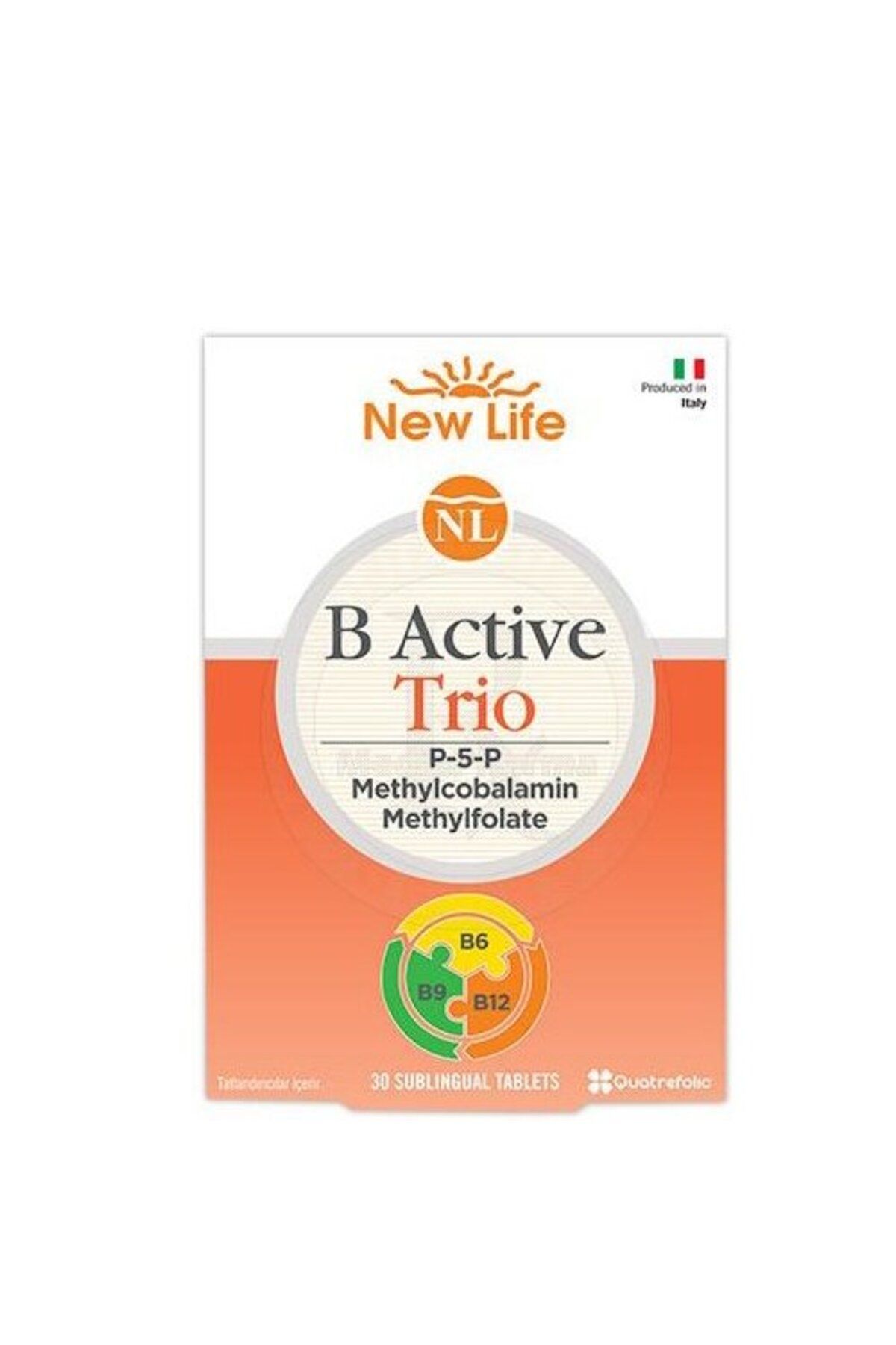 New Life B Active Trio Sublingual 30 Tablet