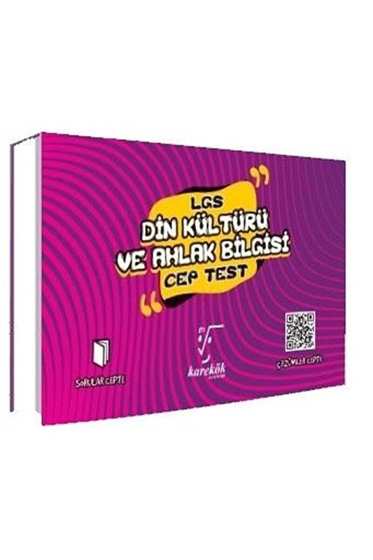 Karekök Yayınları LGS Cep Test Din Kültürü ve Ahlak Bilgisi / Kolektif / Karekök Yayıncılık / 9786057554994