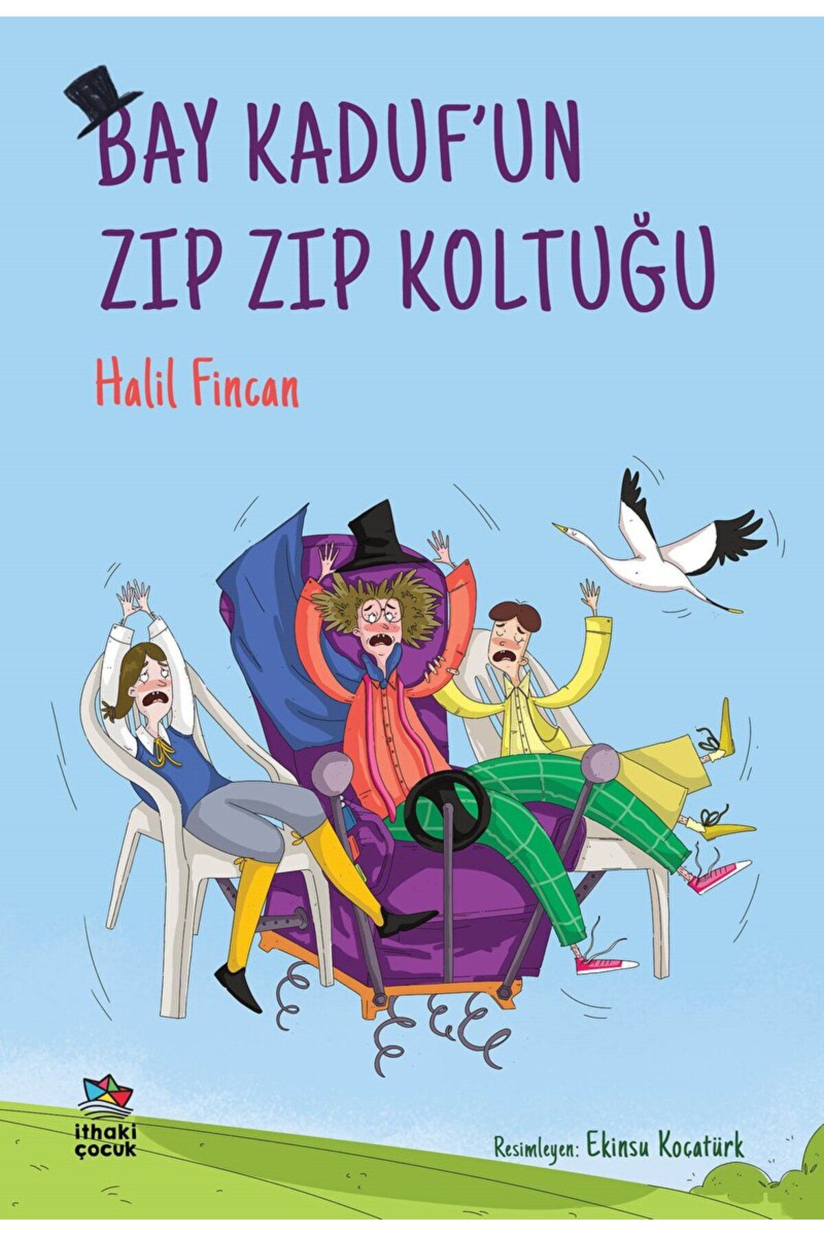 İthaki Yayınları Bay Kaduf'un Zıp Zıp Koltuğu / Halil Fincan / İthaki Çocuk Yayınları / 9786256366091