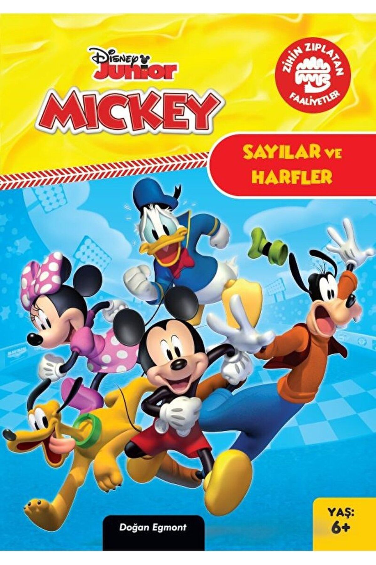 Doğan Egmont Yayıncılık Zihin Zıplatan Faaliyetler Disney Mickey Ve Çılgın Yarışçılar / 9786050977080