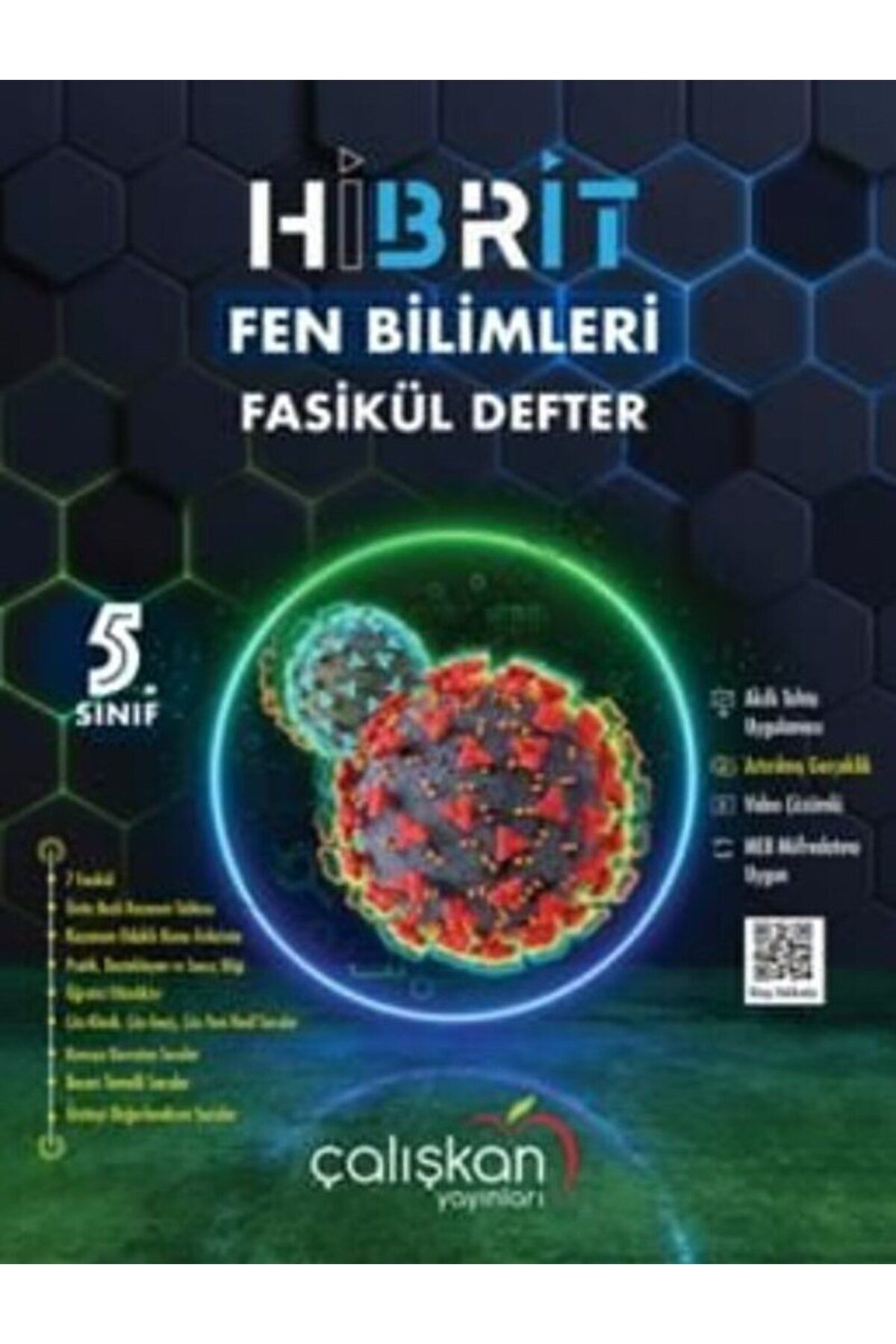 Çalışkan Yayınları 5. Sınıf Fen Bilimleri Hibrit Fasikül Defter / Kolektif / Çalışkan Yayınları / 9786257265515