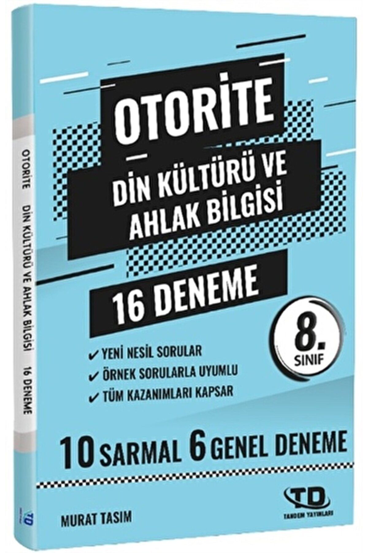 Tandem Yayınları LGS Din Kültürü ve Ahlak Bilgisi 8. Sınıf 16 Deneme Otorite / Tandem Yayınları / 9786058004337