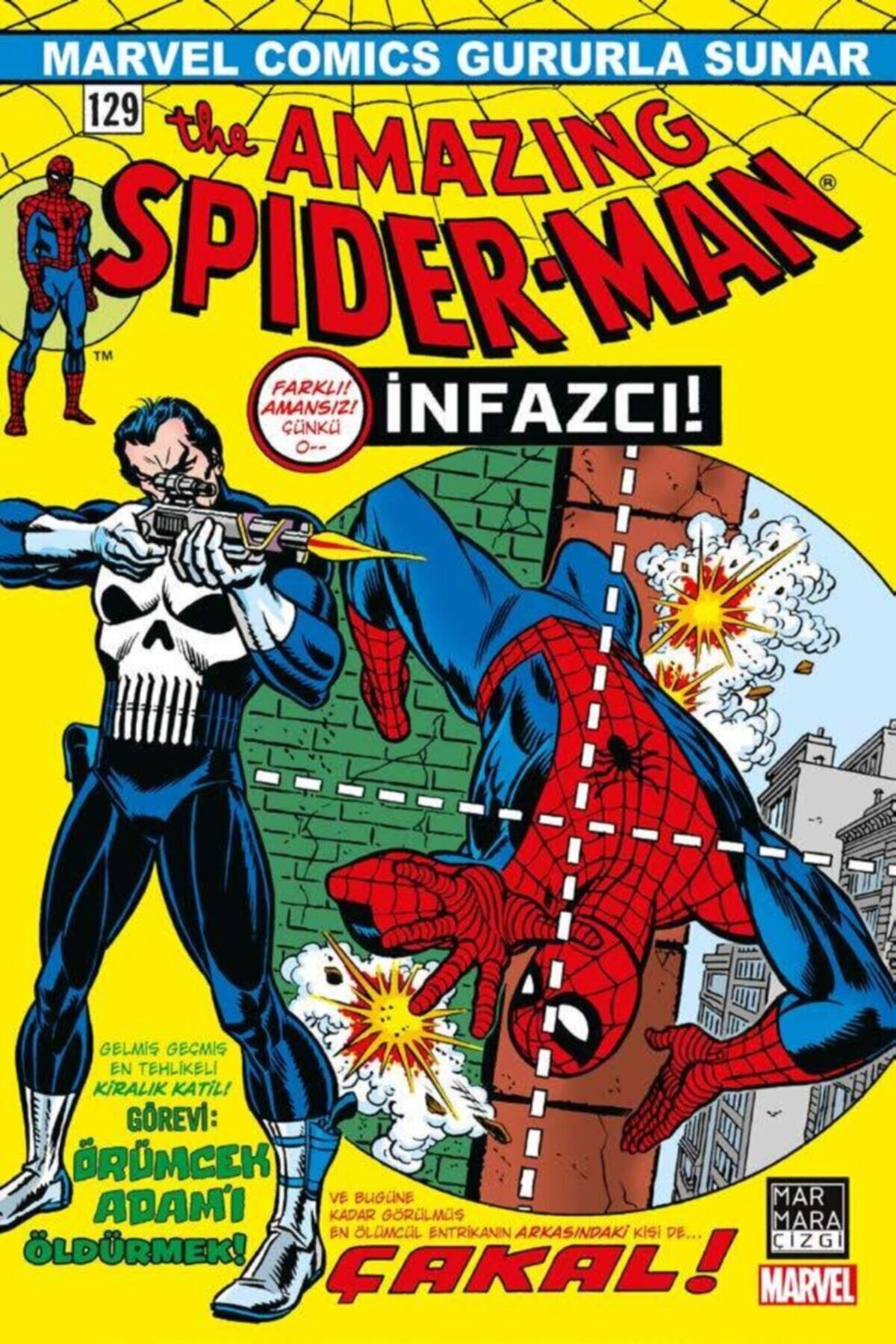 Marmara Çizgi Yayınları Amazing Spider-man #129 Infazcı