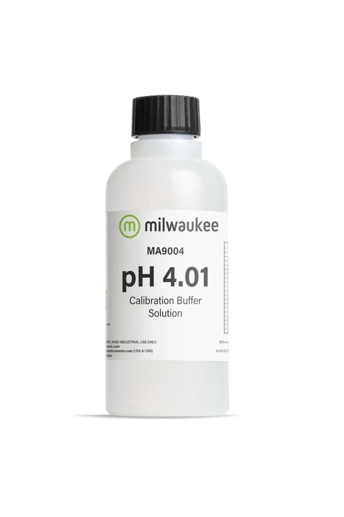 Milwaukee pH 4.01 Kalibrasyon Tampon Çözeltisi 230 mL Sızdırmaz Şişe