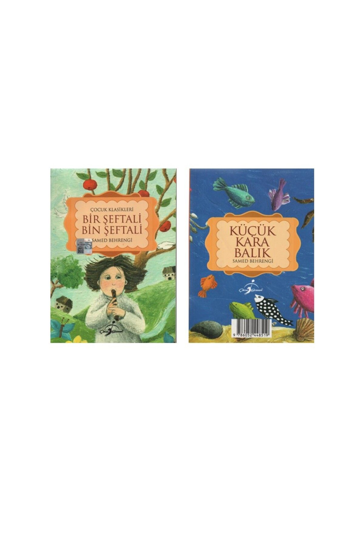 Çocuk Gezegeni - Özel Ürün Bir Şeftali Bin Şeftali-Küçük Kara Balık Tek Kitapta İki Hikaye(Ürün Tek Kitaptır!!!!!)