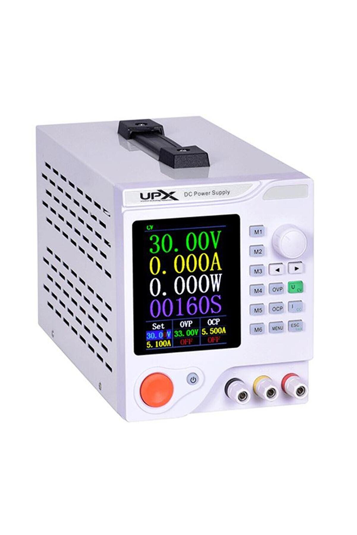 UPX L3010CP 0-30V 0-10A Tek Çıkışlı Programlanabilir Dc Ayarlı 4 Haneli Güç Kaynağı