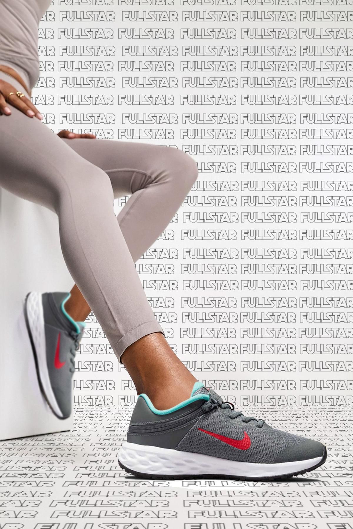 Nike Revolution 6 G. S. Flyease Walk Zip Shoes Fermuarlı Yürüyüş Ayakkabısı Gri