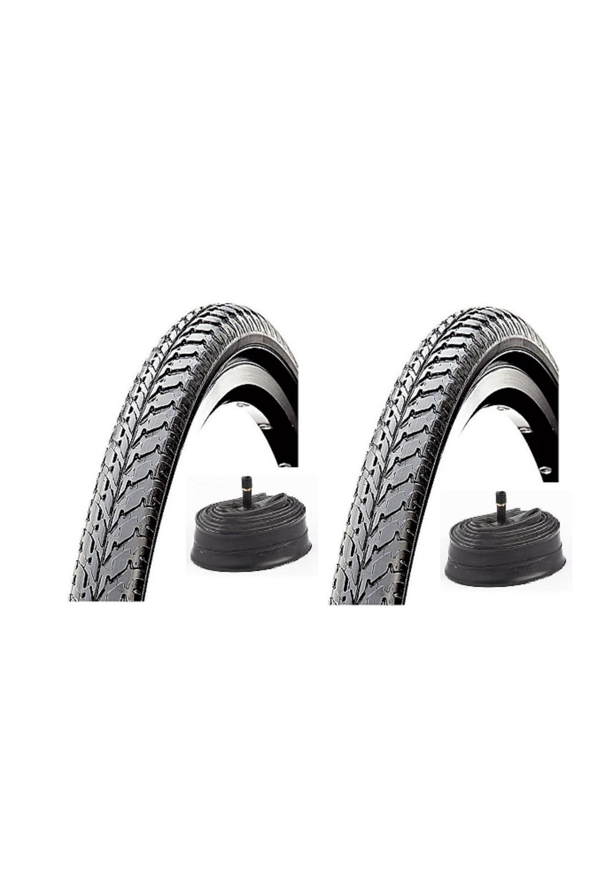 Ümit Bisiklet 26 Jant Servis Tyres Marka 26x2.00 Asfalt Tip Iç Dış Lastik Seti (ön Arka Set Halinde )