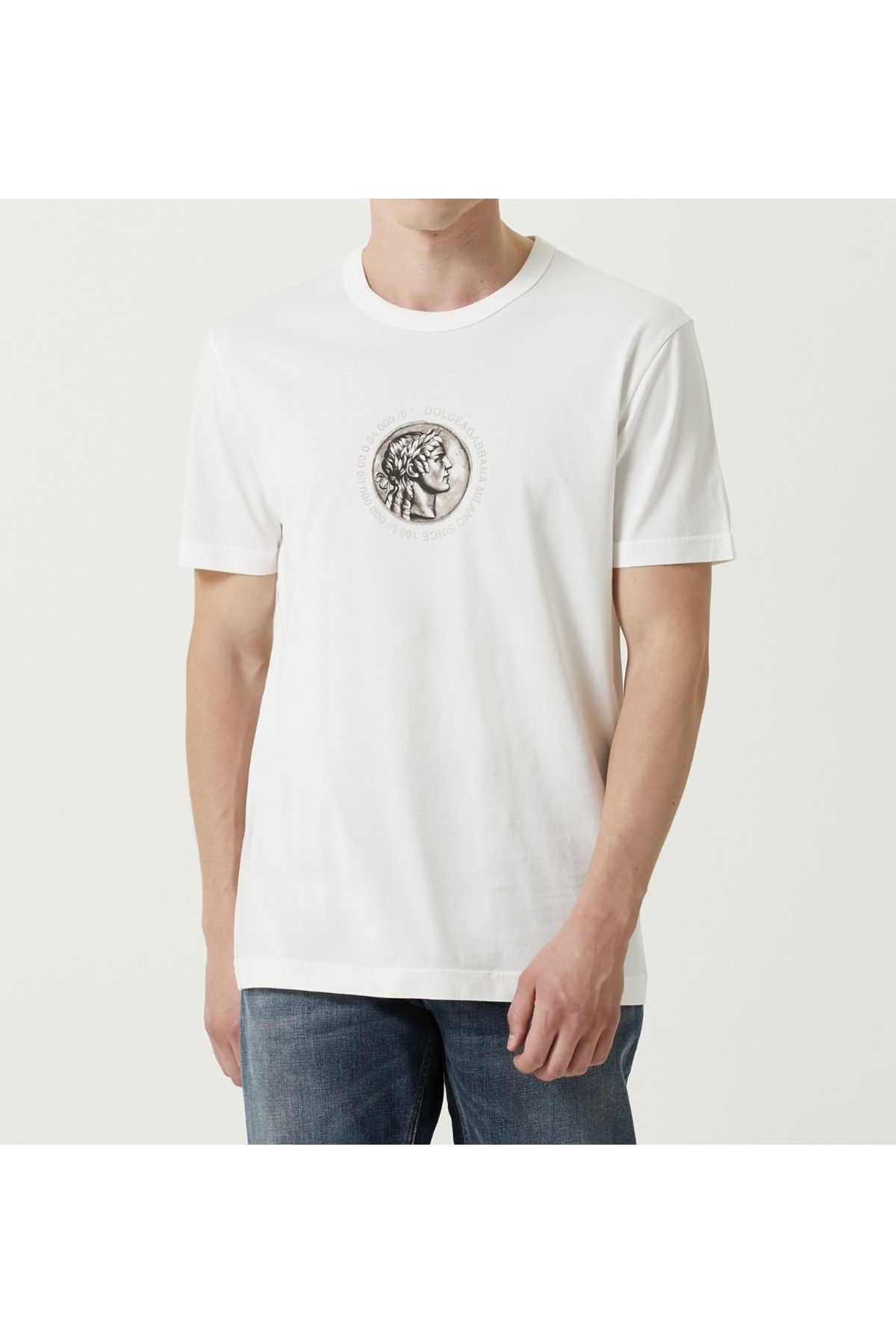 Dolce&Gabbana Coin print cotton t-shirt