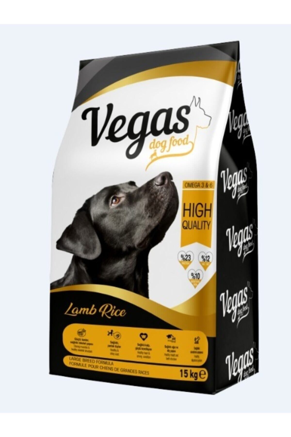 Las Vegas Vegas Kuzu Etli Köpek Maması 15 Kg