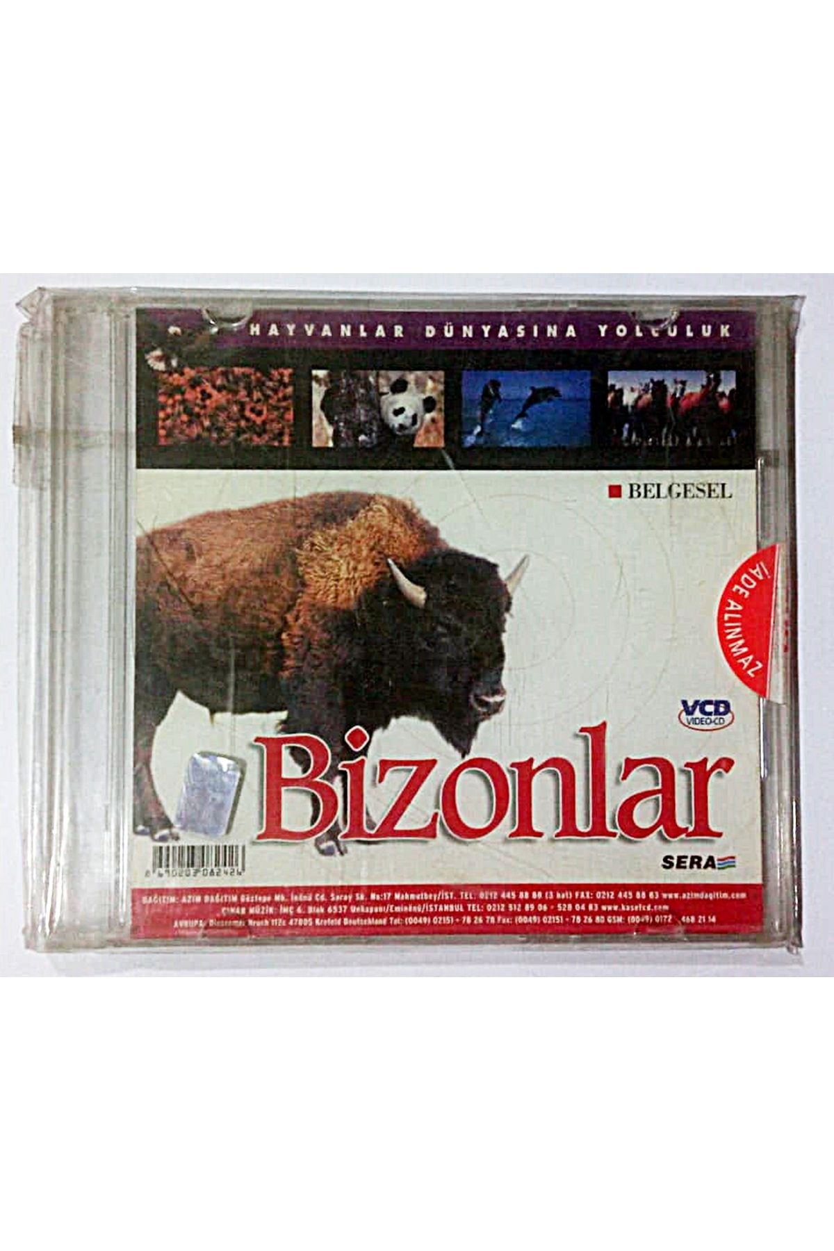 GÖKDEMİR BİZONLAR BELGESELİ ORİJİNAL VCD