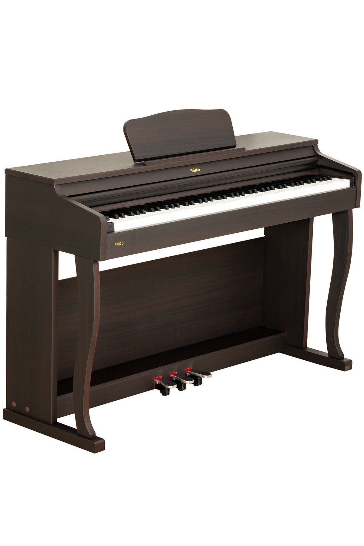 VALLER PM70 88 Tuşlu Dijital Piyano ( Kulaklık Hediyeli )-Rosewood
