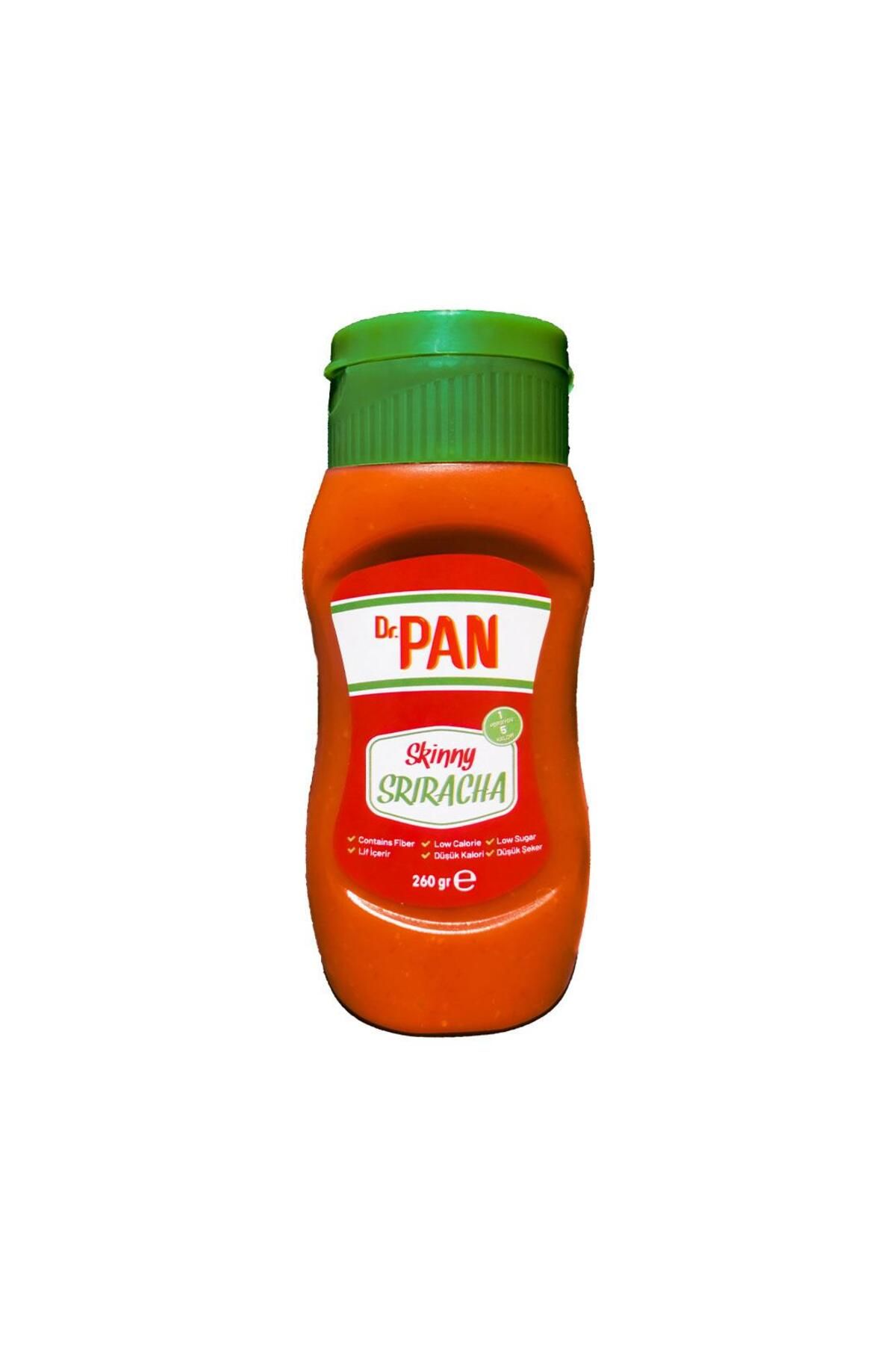 Dr Pan Dr. Pan Skinny Sriracha Şeker İlavesiz Düşük Kalorili Sarımsaklı Acı Biber Sosu 260 Gr