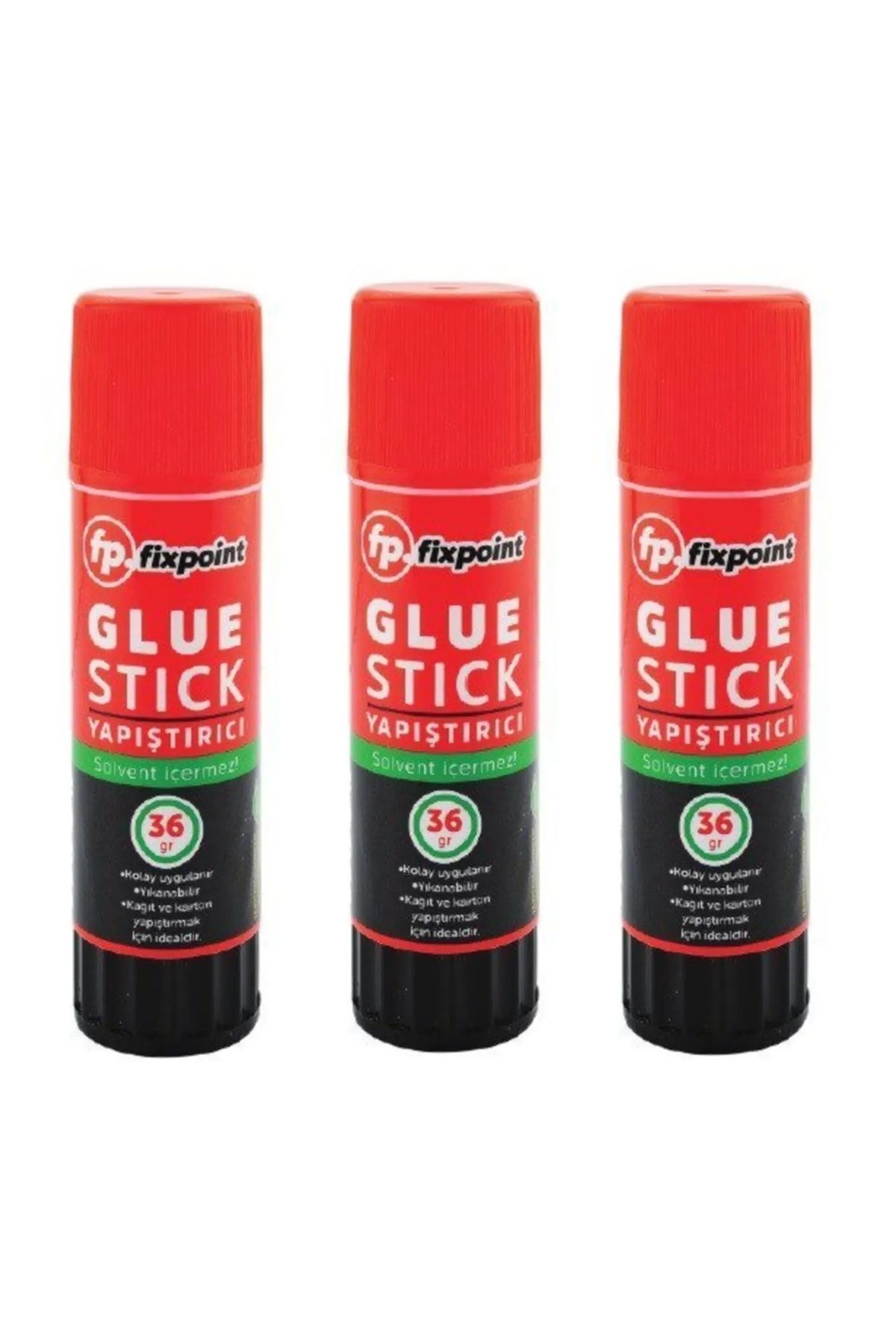 FixPoint Glue Stick Yapıştırıcı 36gr (3 Adet)