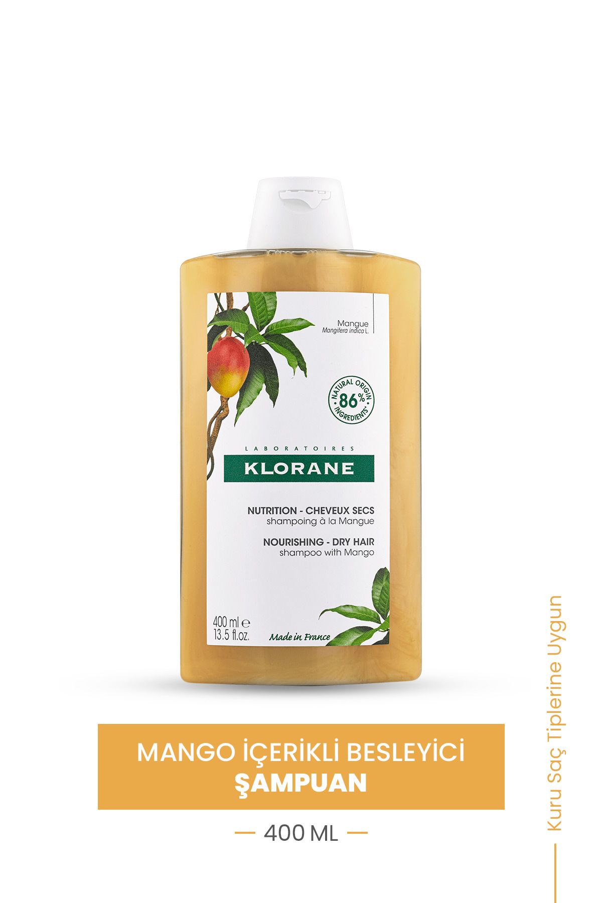 Klorane Mango Içerikli Besleyici Şampuan 400 Ml