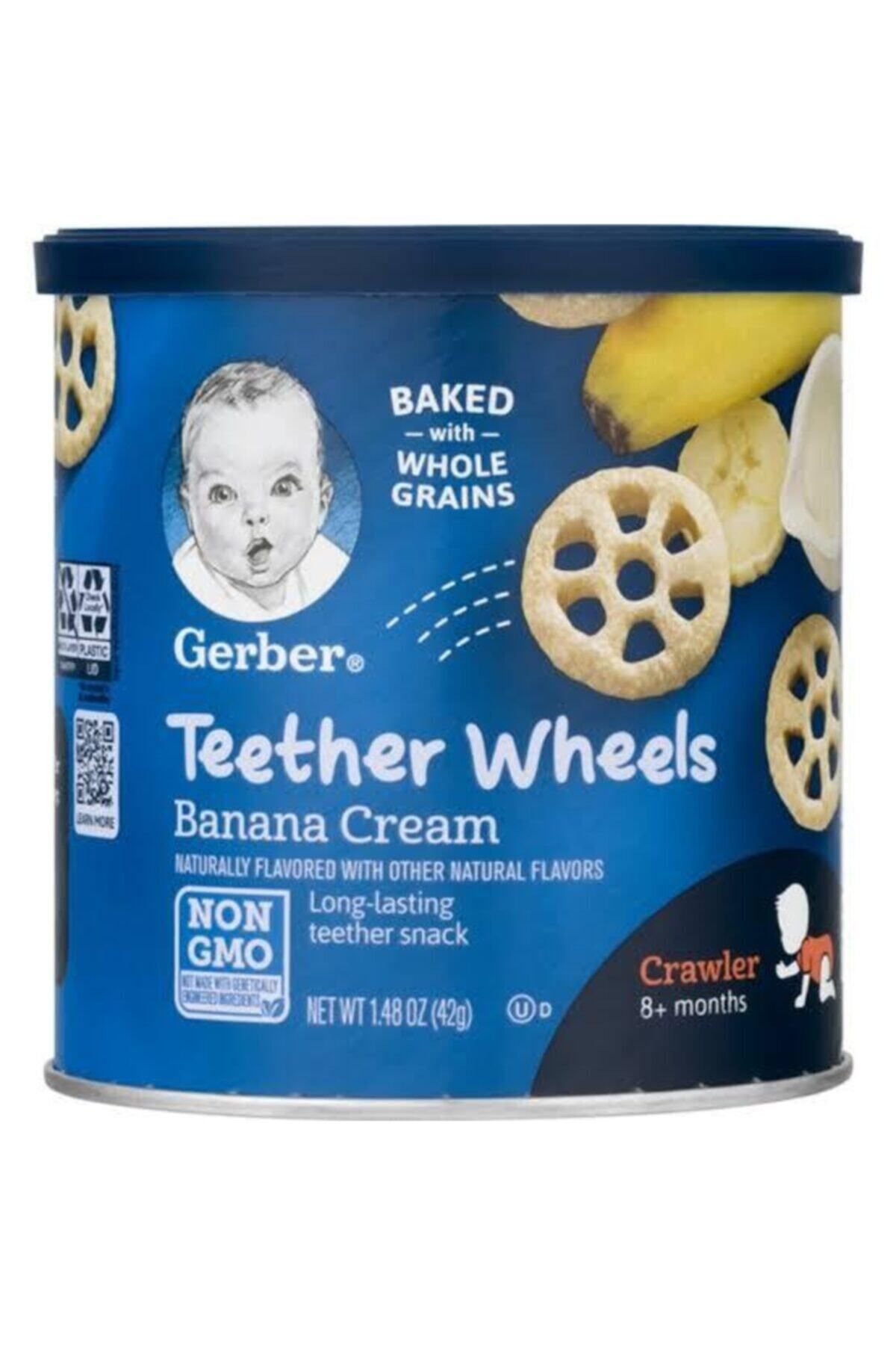Gerber Banana Cream Teether Wheels