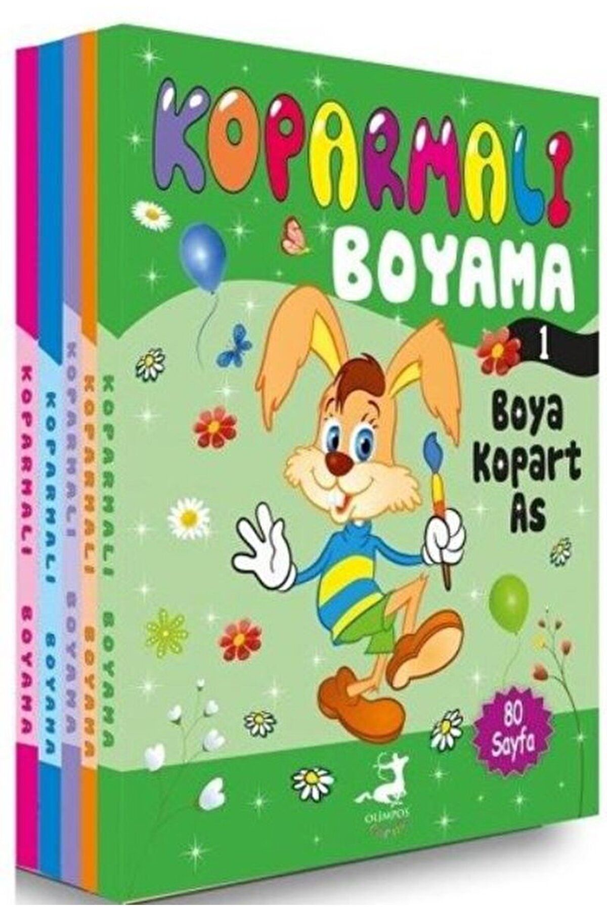 Olimpos Yayınları Koparmalı Boyama Set 1 (5 Kitap Takım) / Kolektif / Olimpos Yayınları / 9786258043204