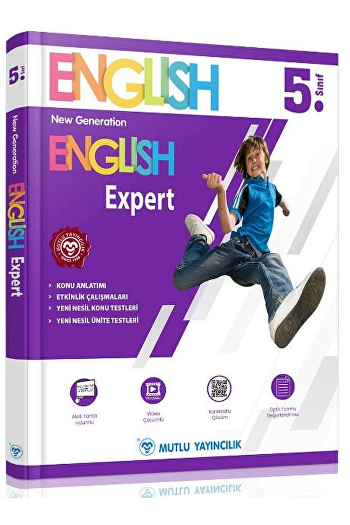 Mutlu Yayıncılık 5. Sınıf English Expert Konu Anlatımlı / Kolektif / Mutlu Yayıncılık / 9786258194081