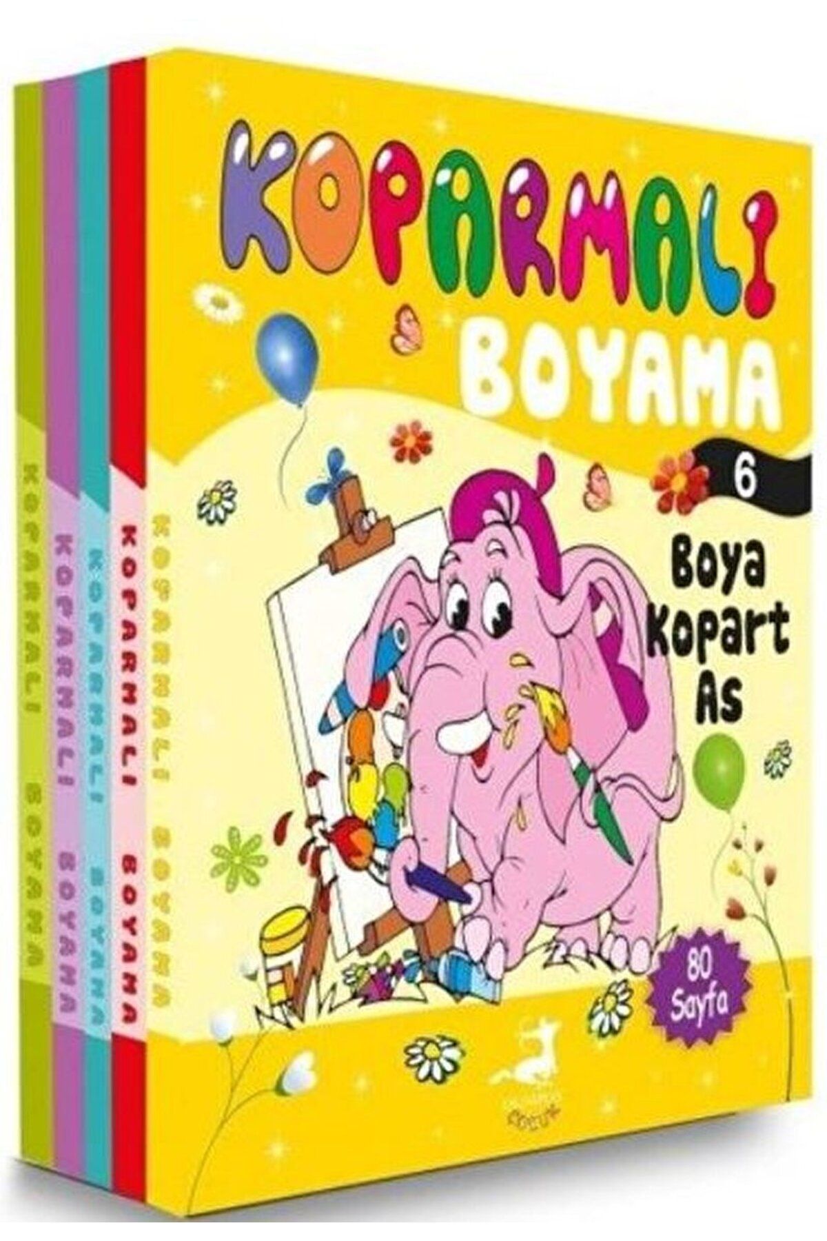 Olimpos Yayınları Koparmalı Boyama Set 2 (5 Kitap Takım) / Kolektif / Olimpos Yayınları / 9786258043211