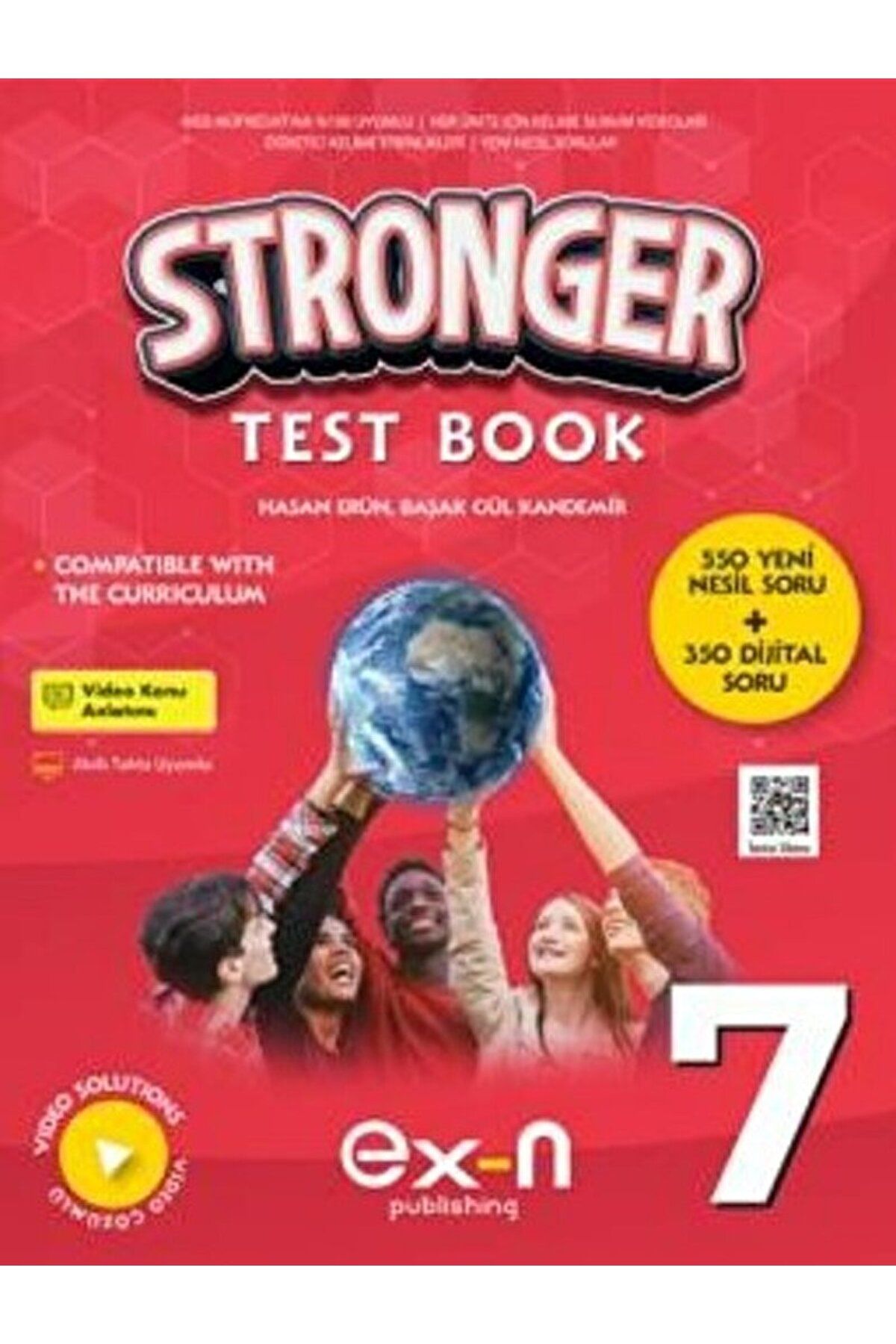 Çalışkan Yayınları Çalışkan 7. Sınıf Stronger With English Test Book / Hasan Erün / Çalışkan Yayınları / 9786257265690