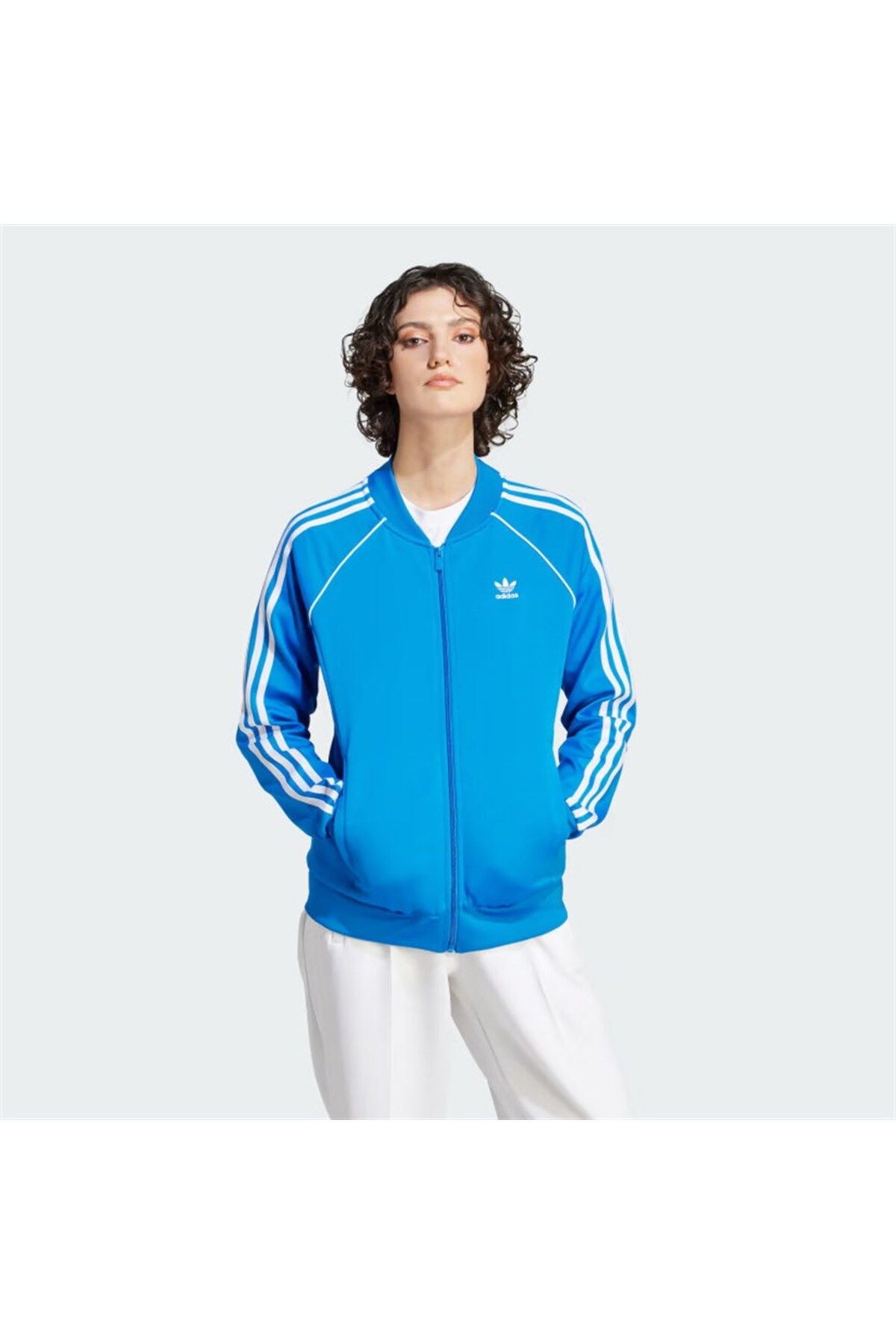 adidas Adicolor Classics SST Kadın Mavi Ceket (IL3794)