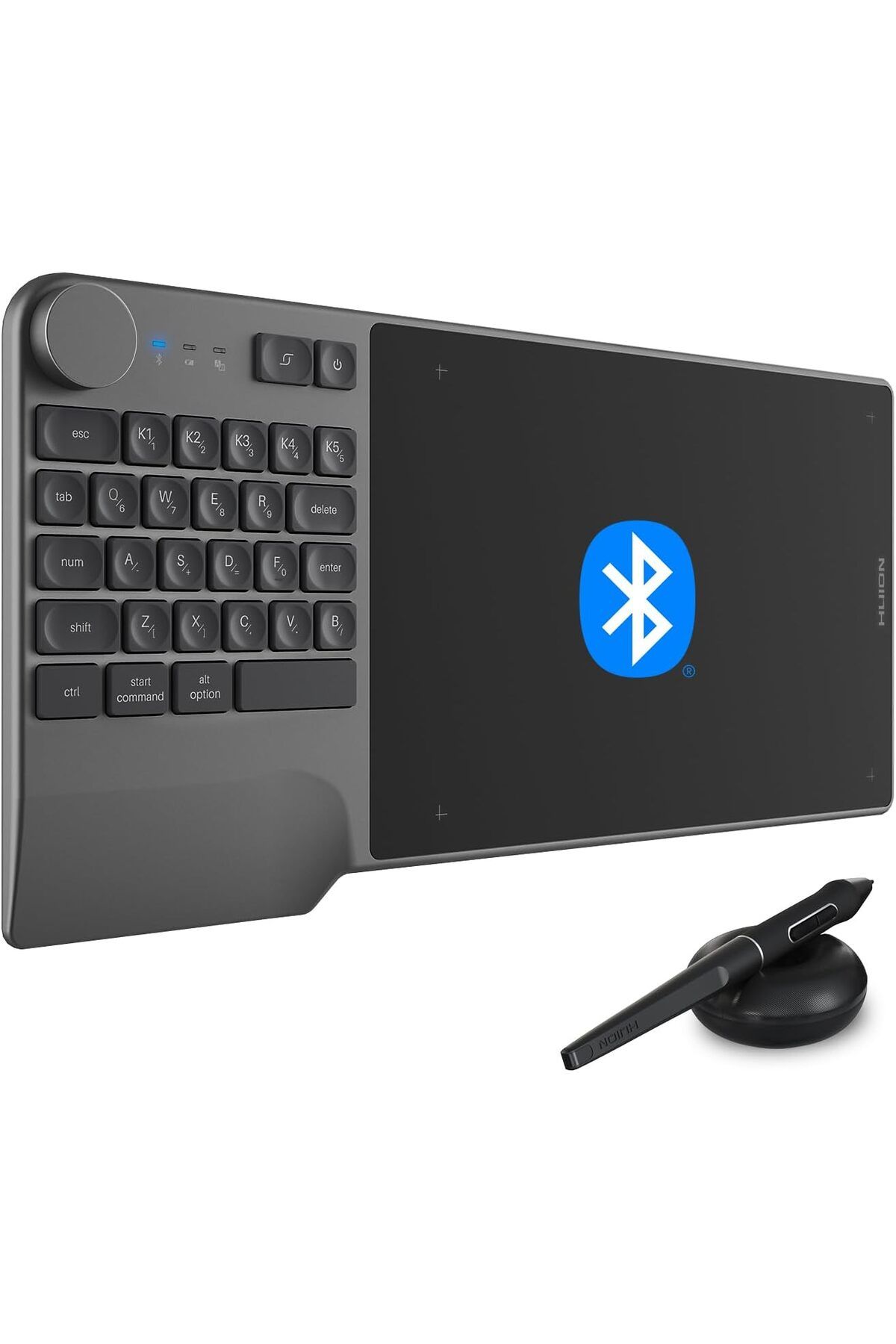 Huion Inspiroy Keydial KD200 Bluetooth Kablosuz Grafik Tablet