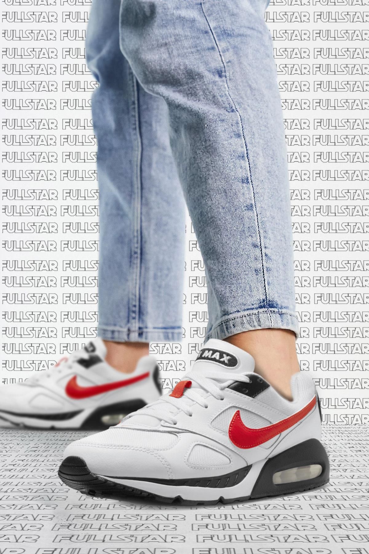 Nike Air Max ivo G. S. White Sneaker Leather Hakiki Deri Kadın Beyaz Spor Ayakkabı