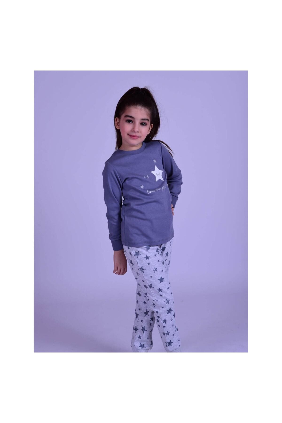 Bibaby Organik Pijama Takımı Star Girl