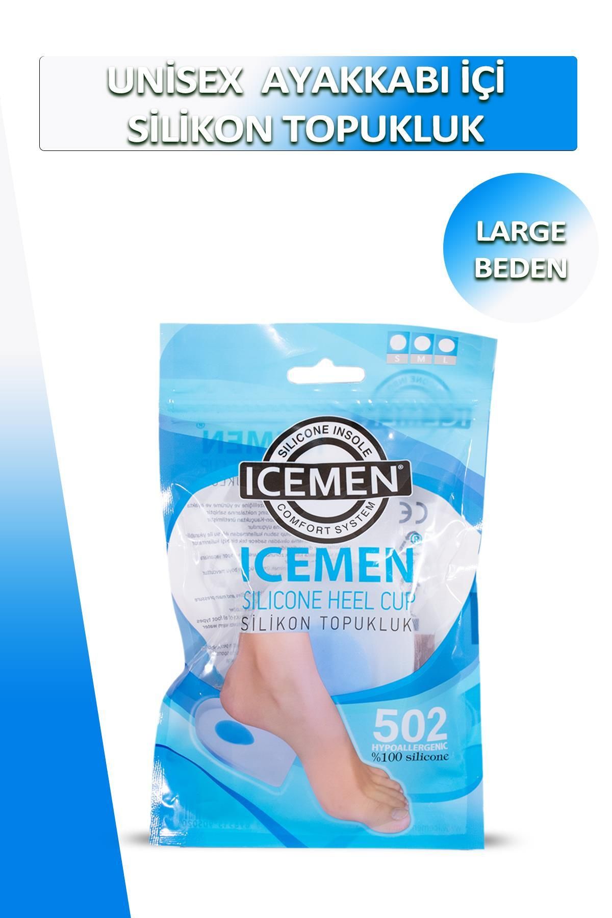 Dopar Bağcık Icemen Unisex Medium Beden Silikon Topukluk Set