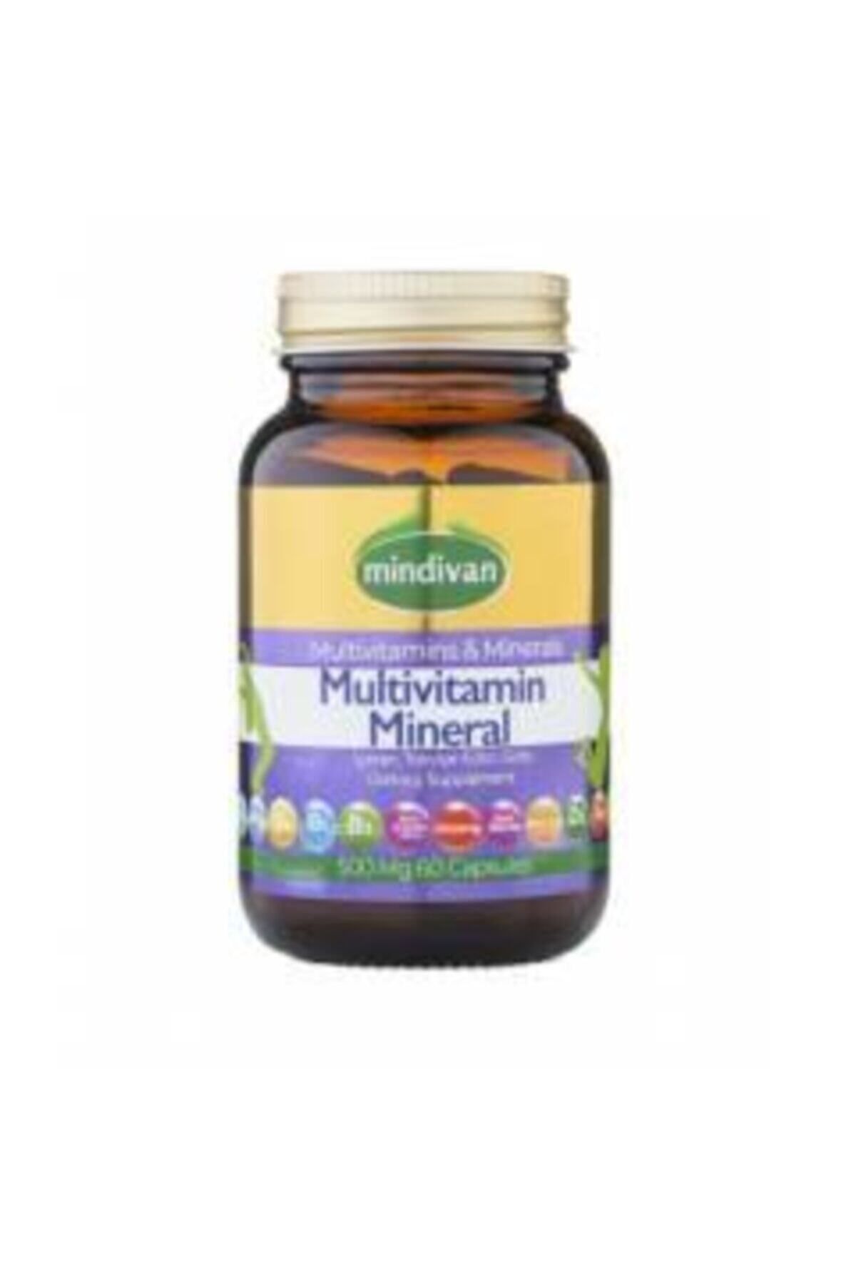 Mindivan Multivitamin Mineral 60 Bitkisel Kapsül