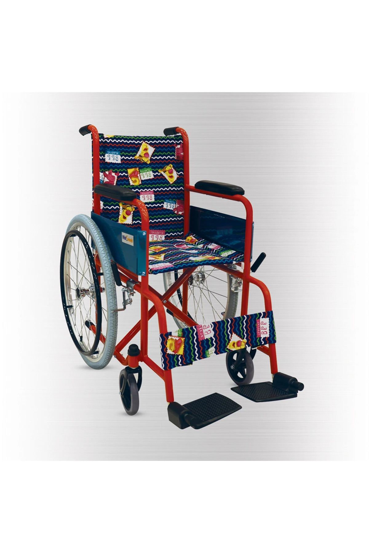 BGM Çocuk Tekerlekli Sandalye Yüksek Kalite Katlanır Çocuk Tekerlekli Sandalyesi