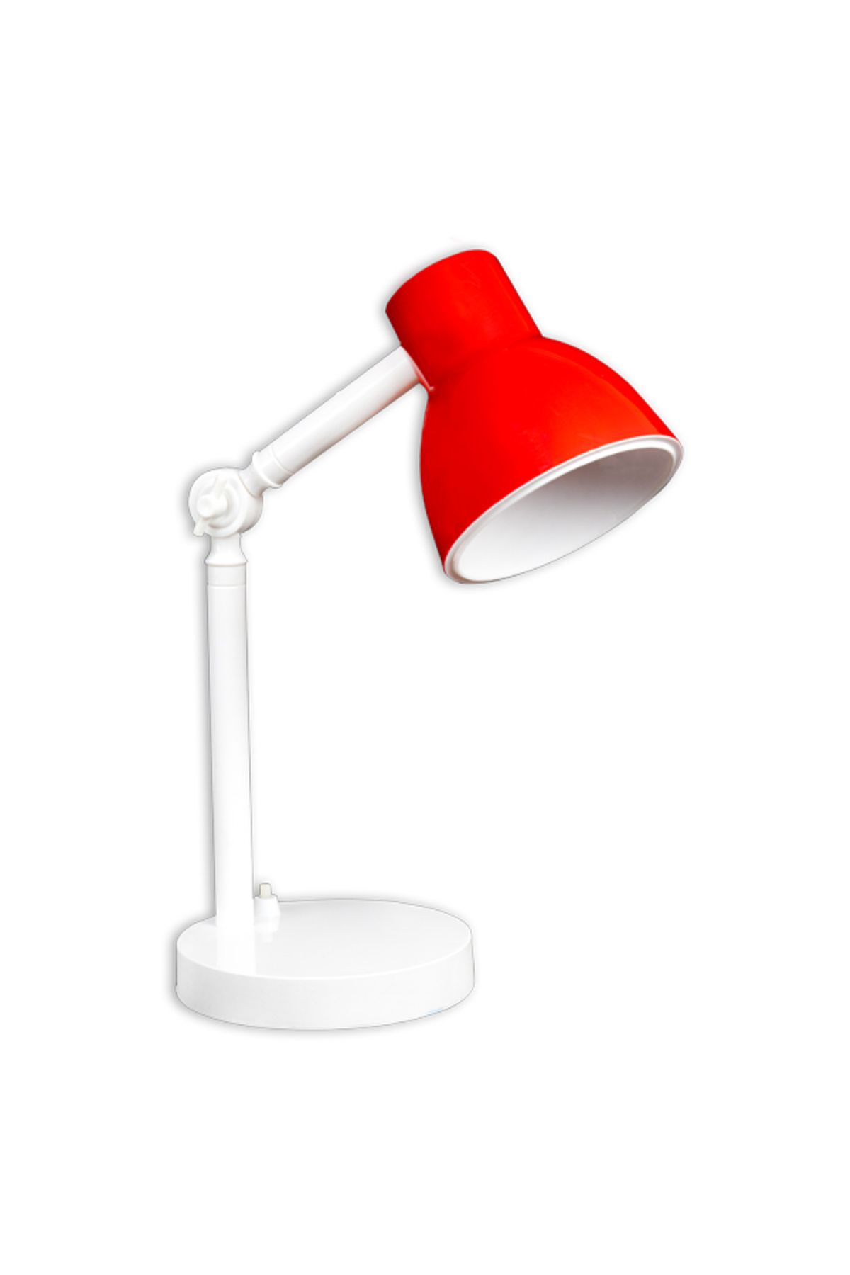 Baysal Çalışma Okuma Masa Üstü Gece Lambası Kırmızı Rengi Desk Lamp