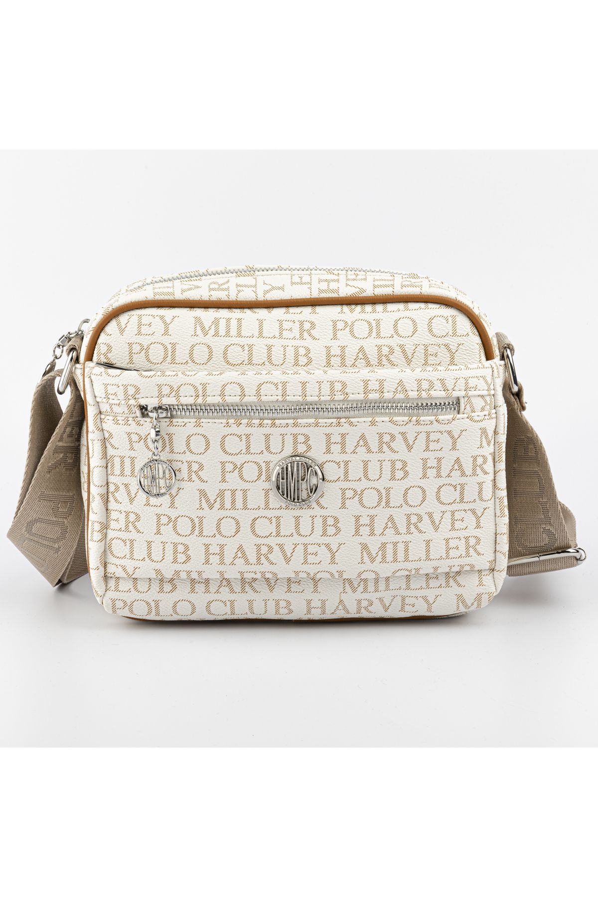 Harvey Miller Polo Club Kadın Lüks Çok Bölmeli Çapraz Askılı Çanta