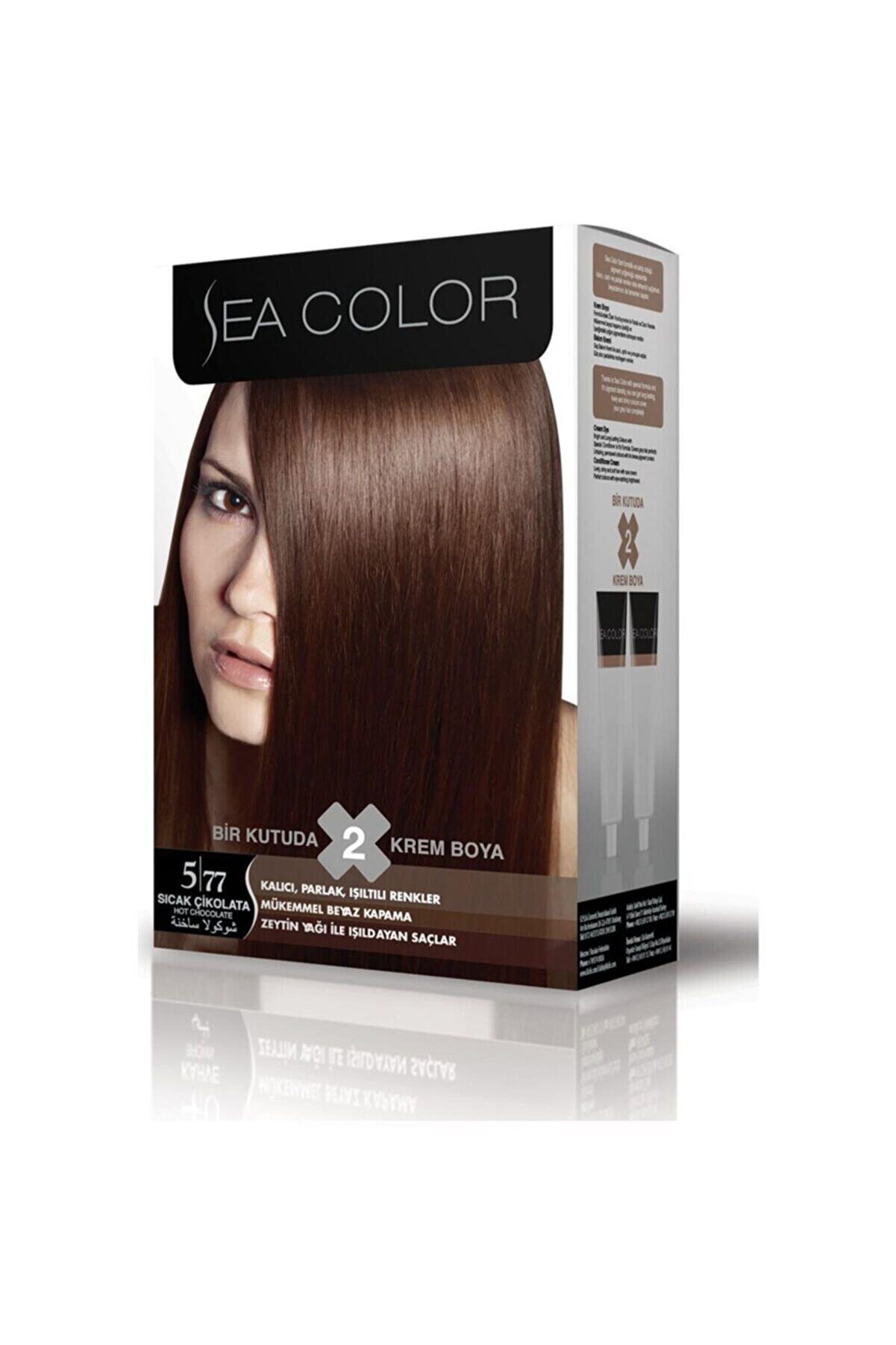 Sea Color 2'li Saç Boyası 5,77 Sıcak Cikolata