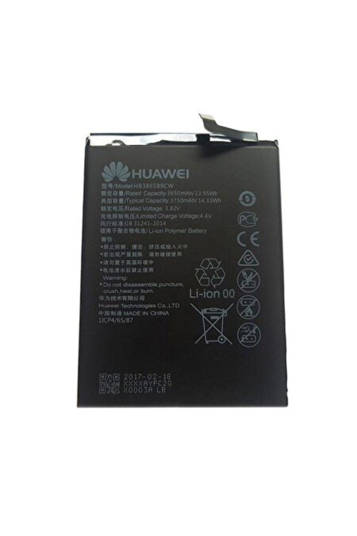 Honor Huawei Honor V10 Hb386589Cw Batarya Pil