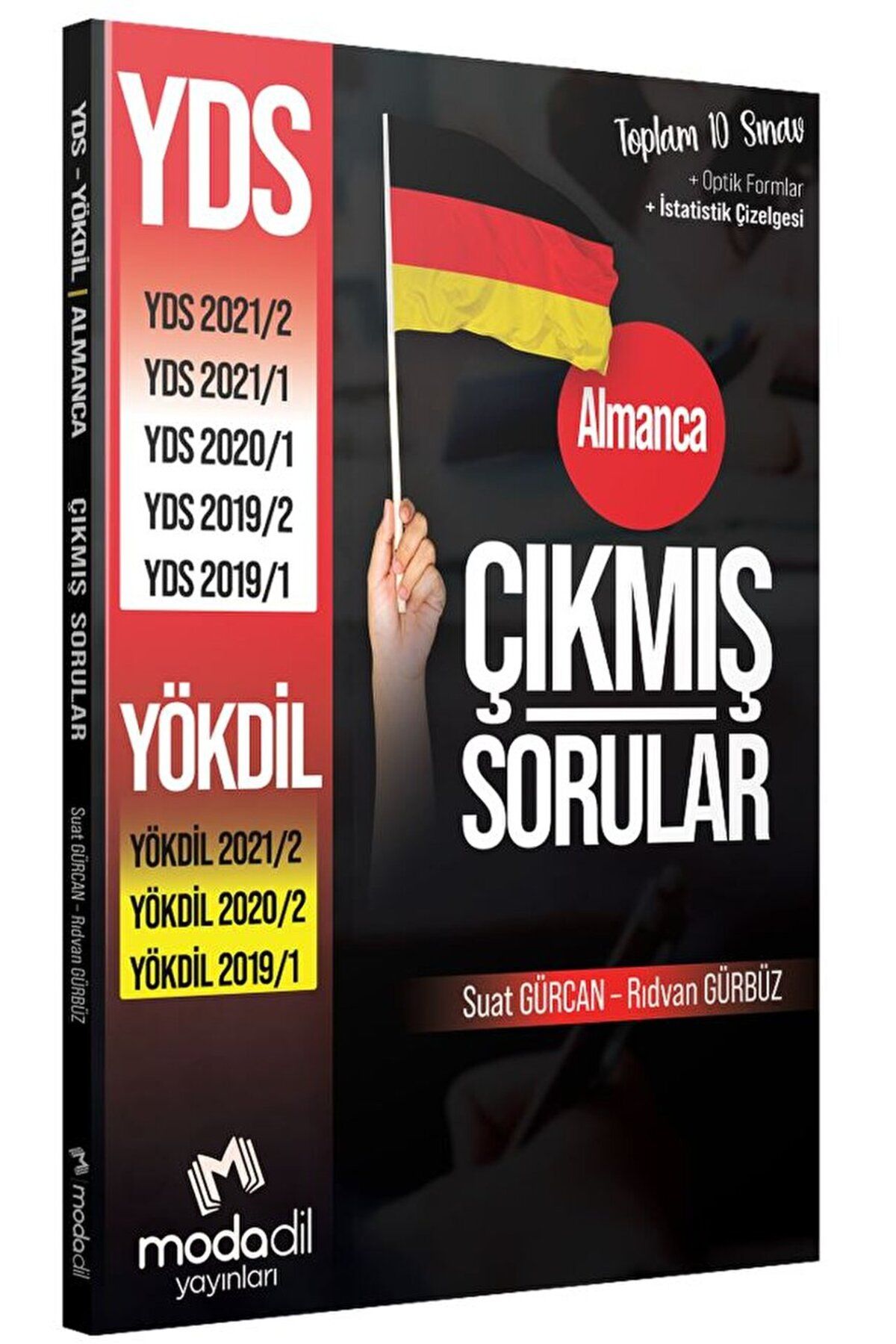 Modadil Yayınları Almanca YDS - YÖKDİL Çıkmış Sorular / Suat Gürcan / Modadil Yayınları / 9786057121127