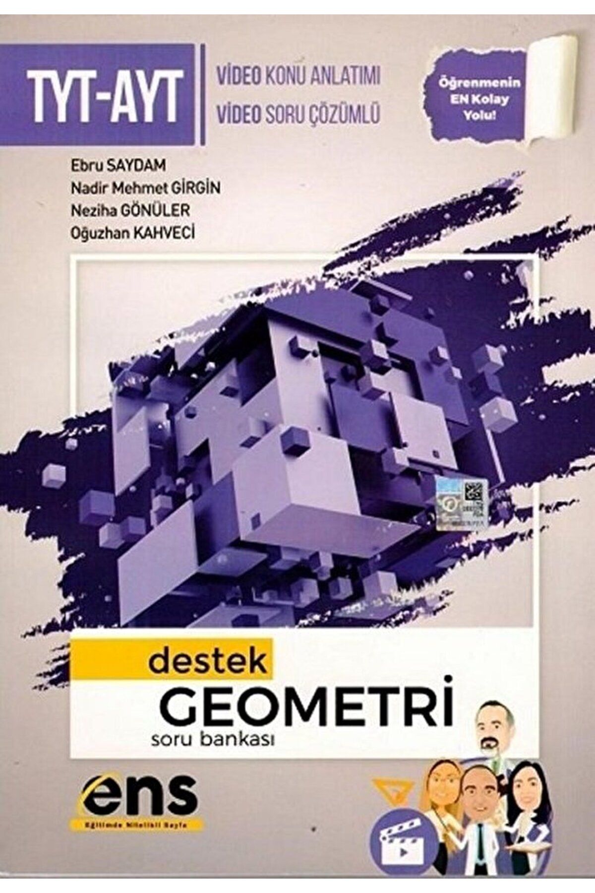 Ens Yayınları 2022 TYT AYT Geometri Destek Soru Bankası / Nadir Mehmet Girgin / ENS Yayınları / 9786056719578
