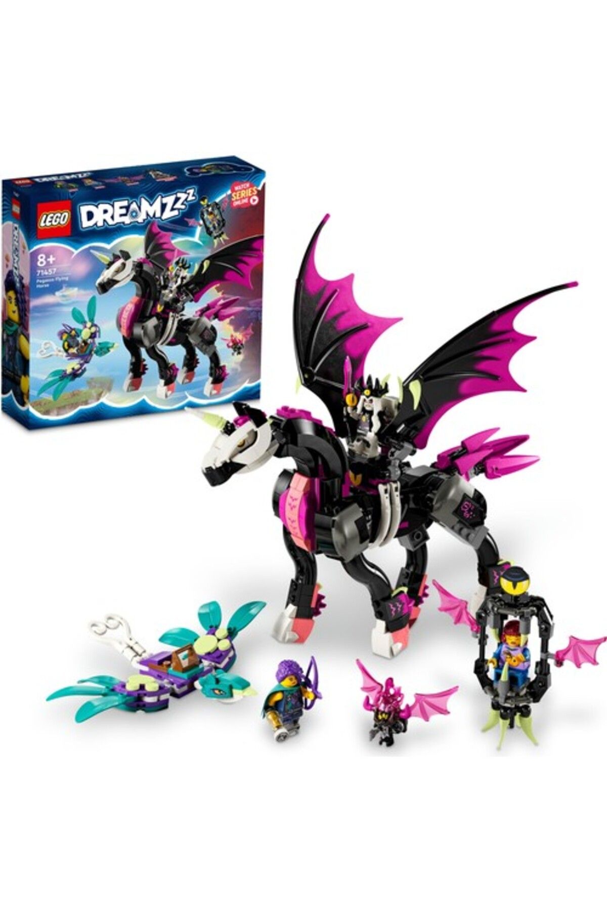 LEGO ® DREAMZzz™ Uçan At Pegasus 71457 - 8 Yaş ve Üzeri  Yaratıcı Oyuncak Yapım Seti (482 Parça)