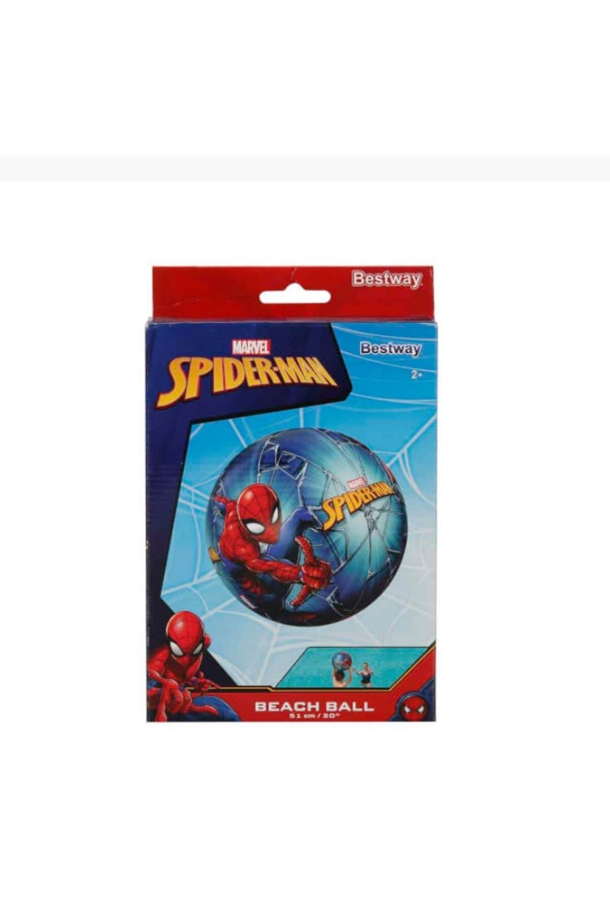 Bestway Spiderman Plaj Topu 51 cm