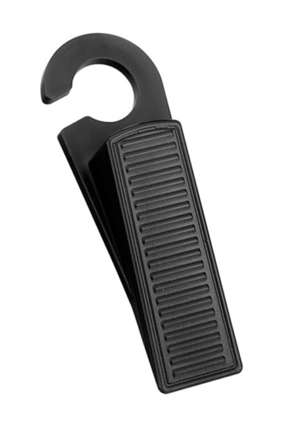Gondol Plastik 4'lü Kapı Rampası-kapı Stoperi Siyah